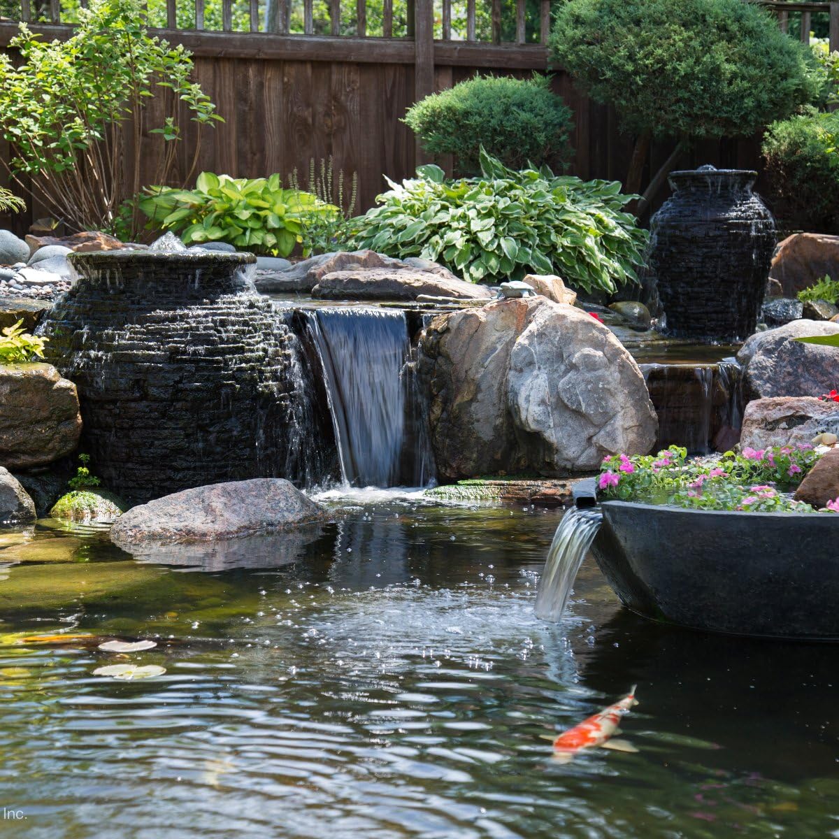 Aquascape Protect Water Treatment Koi and Fish Ponds, All-Natural Formulation Effectively Reduces Fish Stress and Promotes Fish Health | 4 (32-Ounces)