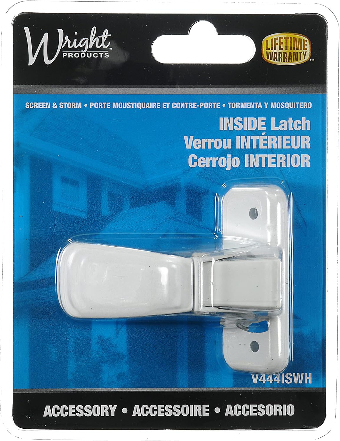 Wright Products - Replacement Heavy Duty Inside Door Latch, White