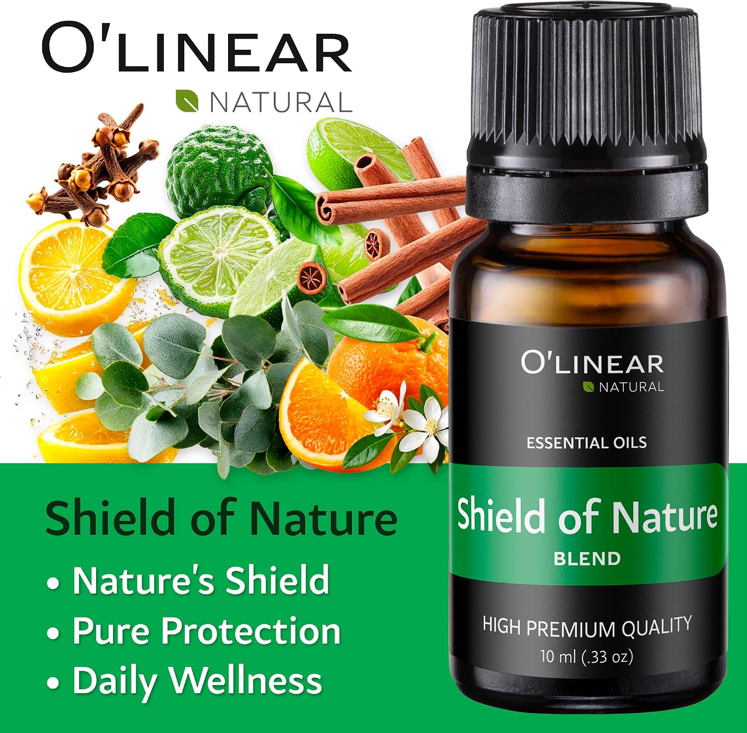 O'linear Essential Oils 6 Blends Set - Perfect for Humidifiers and Diffusers, Aromatherapy Diffuser Oils Scents, Essential Oil Kit for Home Use