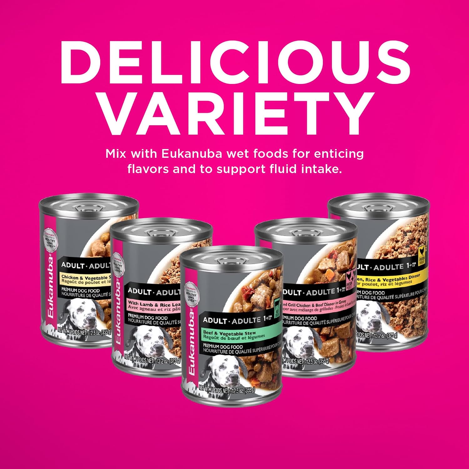 Eukanuba Adult Small Bites Dry Dog Food, 4.5 lb Bag
