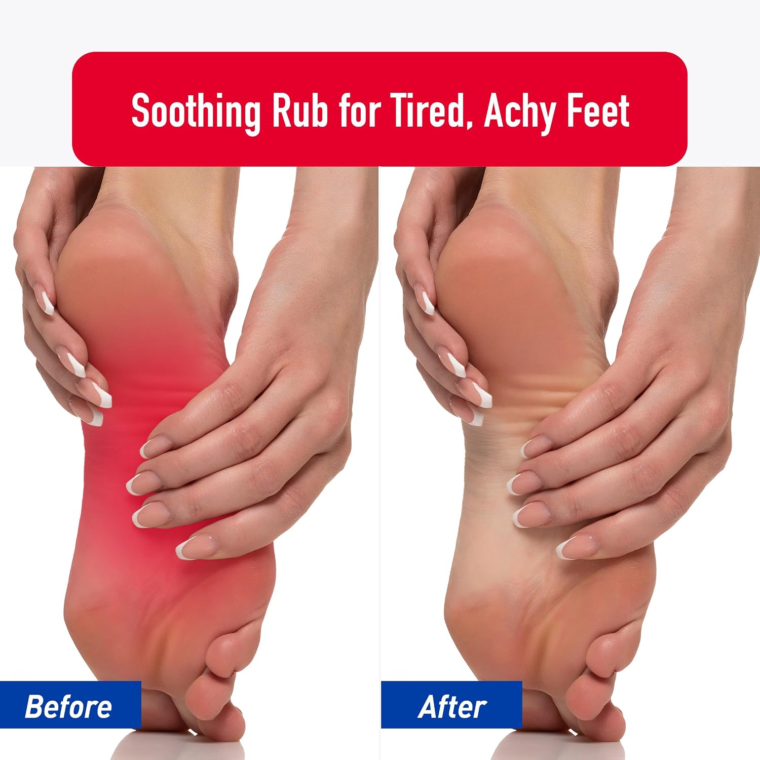 Heal&Rescue Epsom Salt Foot Gel, 4 Ounce, Soothing Relief for Painful, Tired, Aching Feet