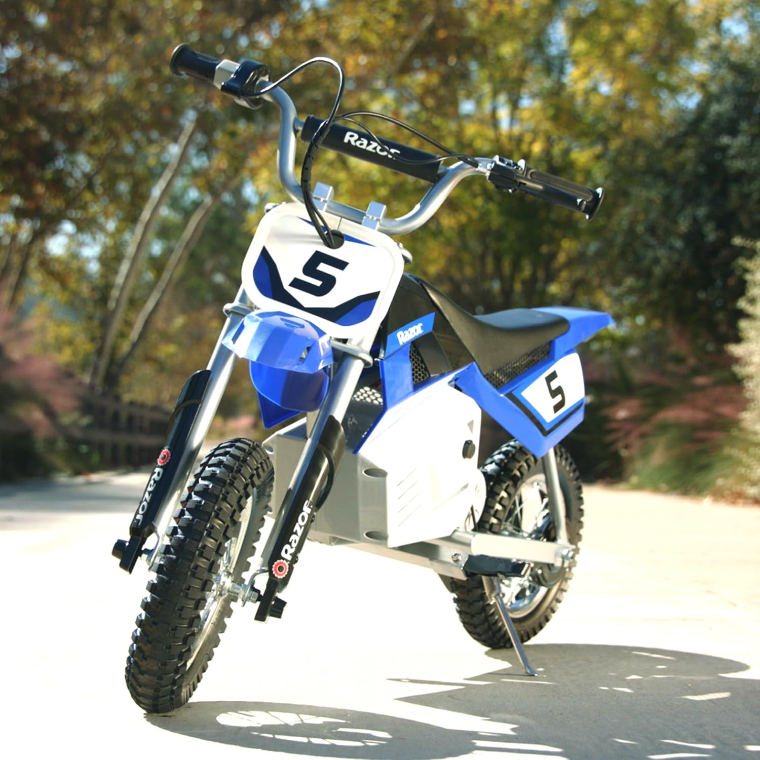 Razor MX350 Dirt Rocket Kids Ride On High-Torque 24V Electric Toy Motocross Motorcycle Dirt Bike