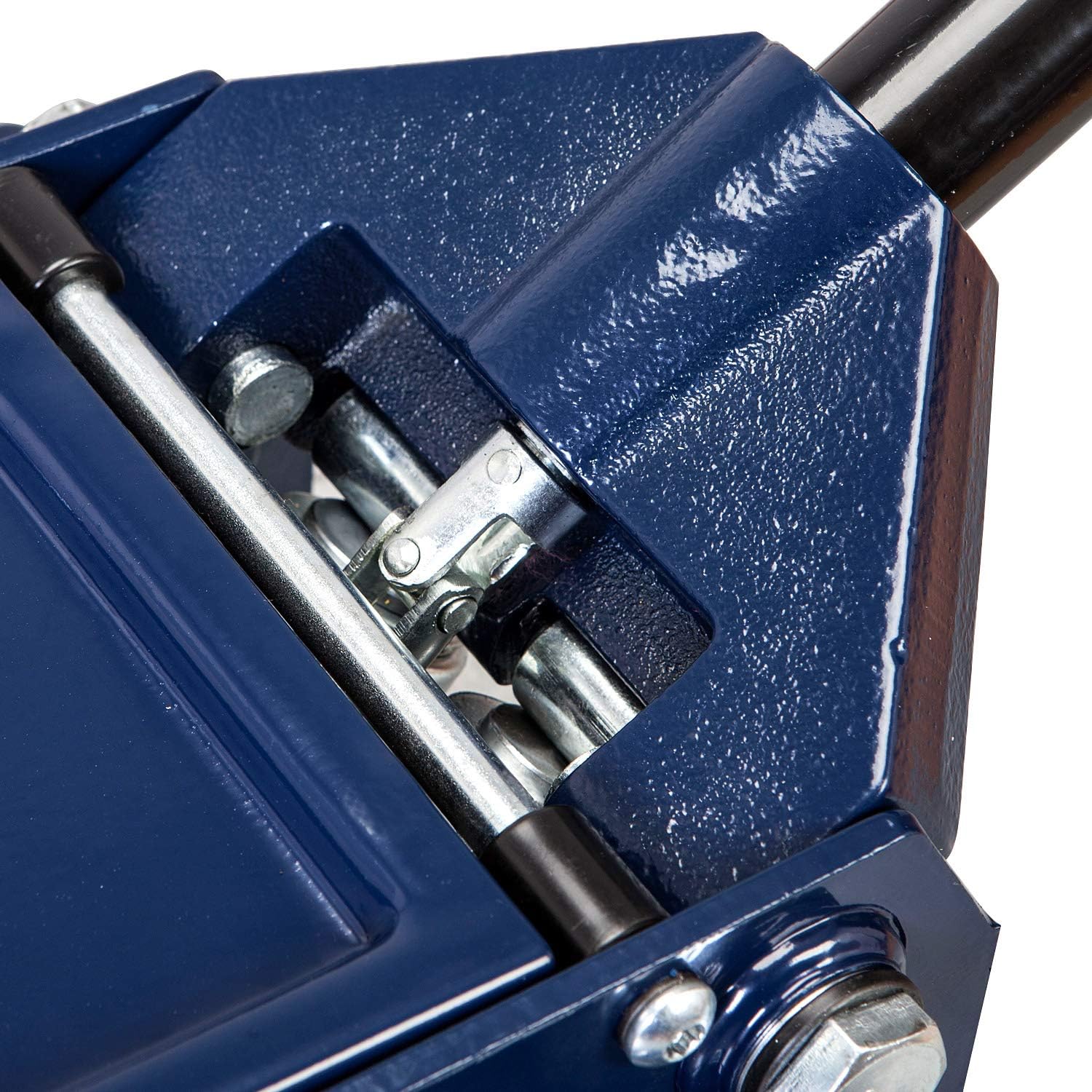TCE TCET825051 Torin Hydraulic Low Profile Trolley Service/Floor Jack with Single Piston Quick Lift Pump, 2.5 Ton (5,000 lb) Capacity, Blue