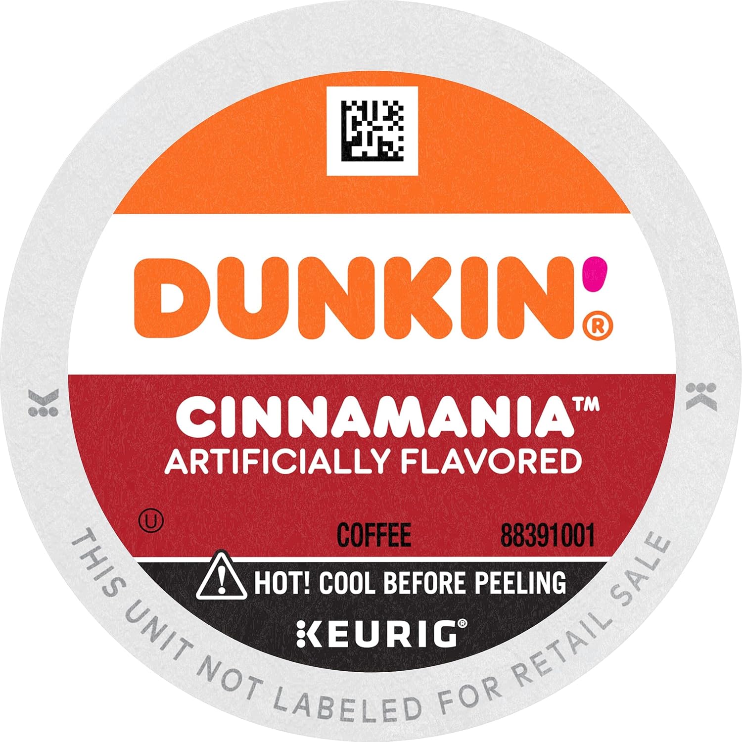Dunkin’ French Vanilla Artificially Flavored Coffee, 60 Keurig K-Cup Pods | 6 boxes of 10 single serve coffee pods each, Smooth & rich flavor, Made with arabica coffee, Shelf stable, SNAP EBT eligible