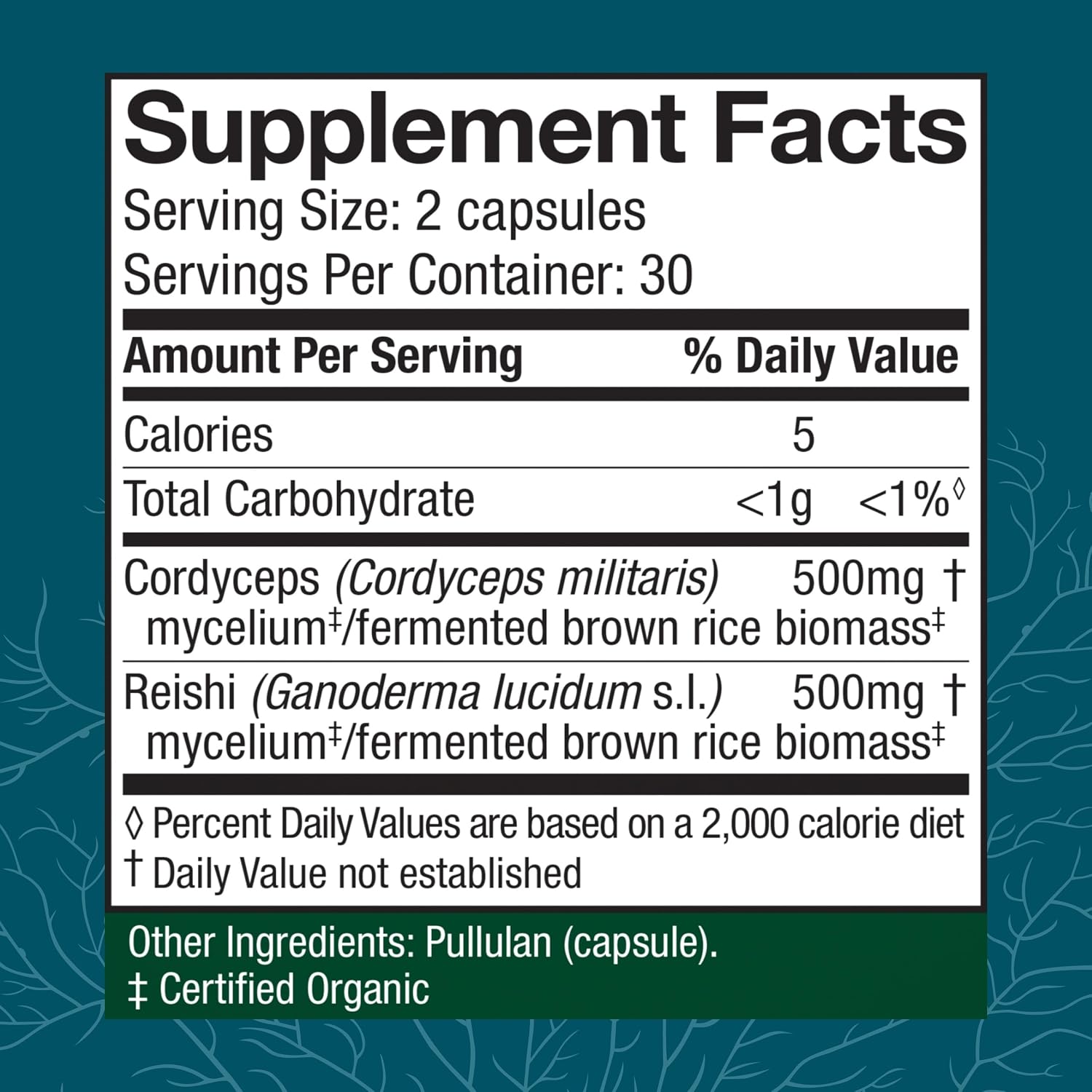 Host Defense CordyChi Capsules - Energy & Immune Support Supplement - Cordyceps & Reishi Mushroom Supplement for Relaxation & Respiratory Support - Aids Against Tiredness - 120 Capsules