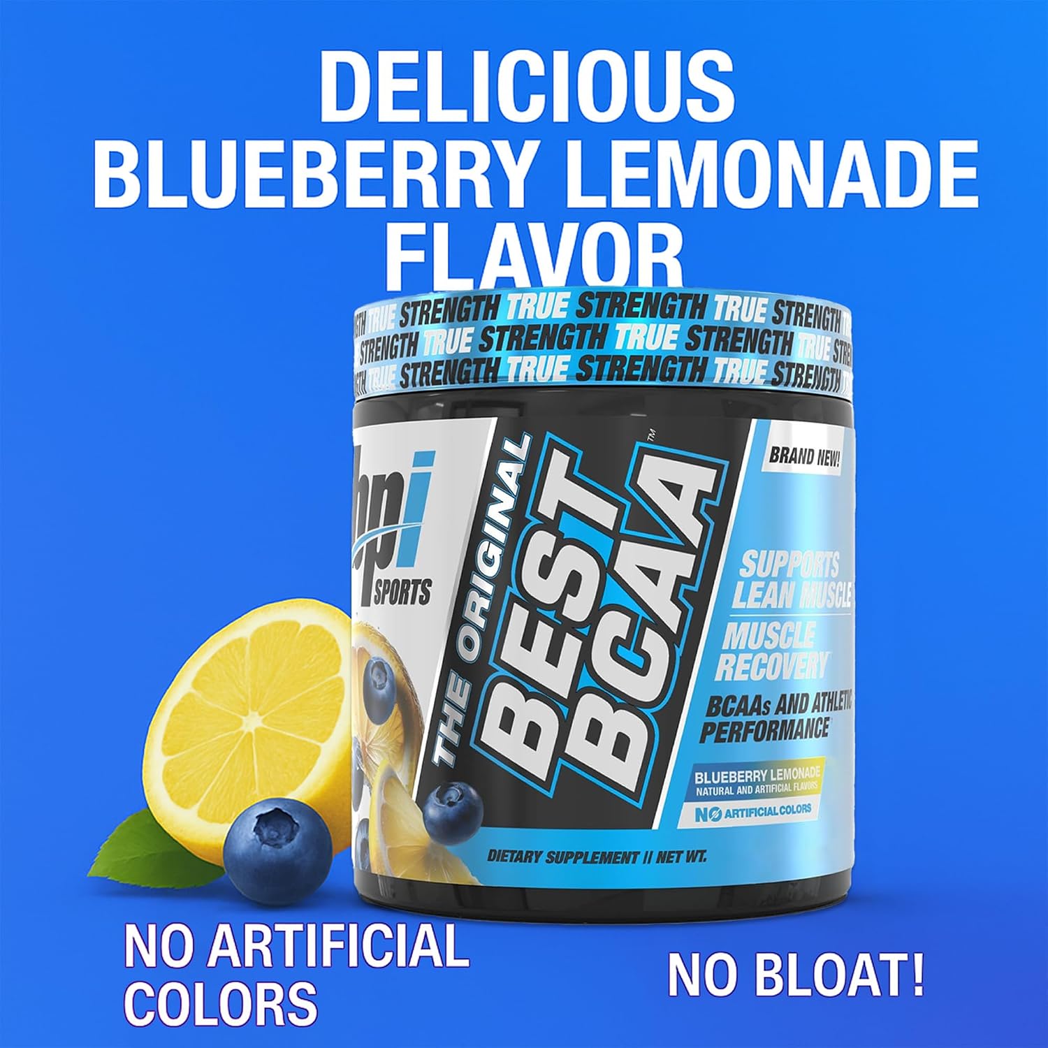 BPI Sports Best BCAA Powder – Muscle Recovery Support, Grape, 30 Servings