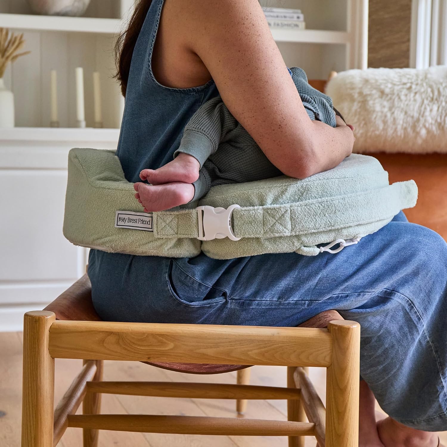 My Brest Friend Nursing Pillow - Deluxe - Soft Rose