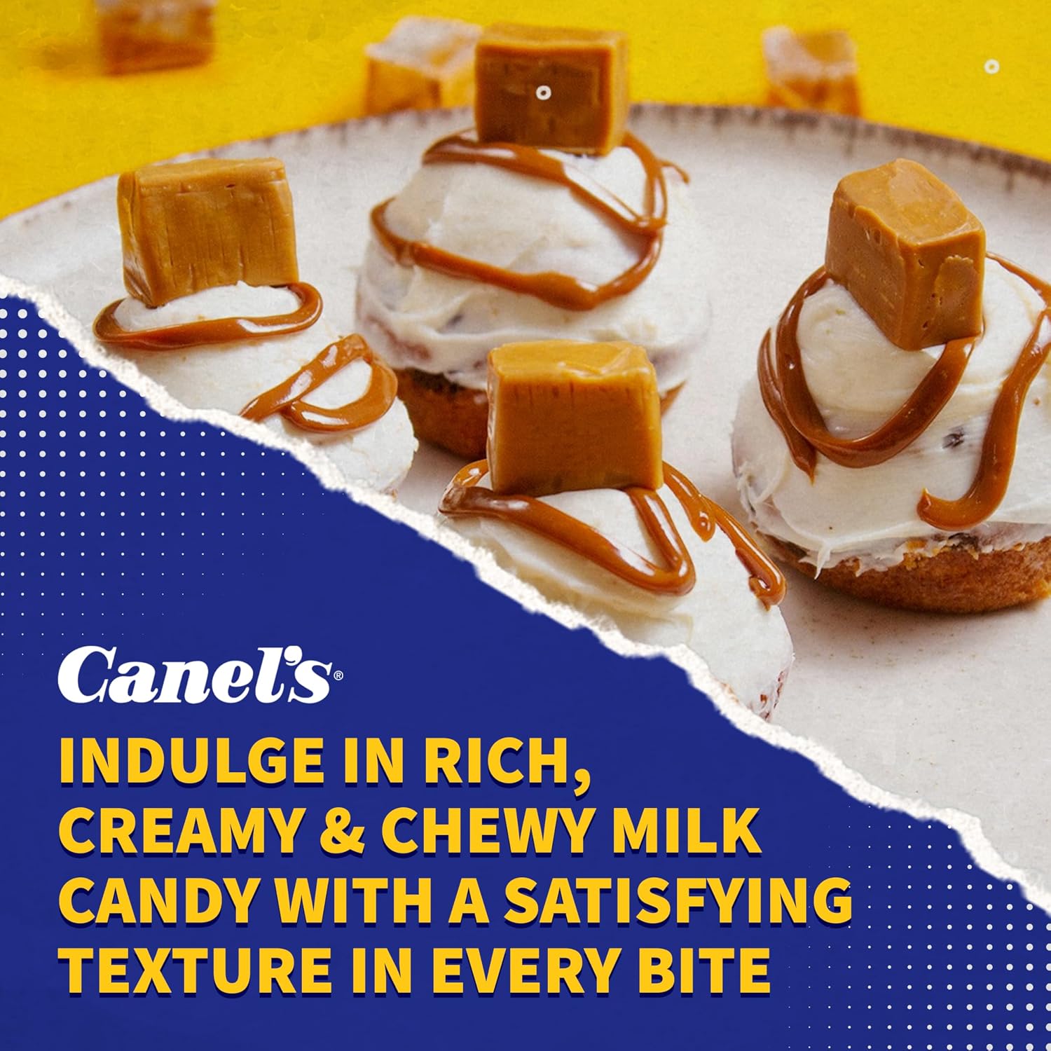 Canel's La Vaquita Assorted Milk Candy Mix, with Caramels, Coconut, Chocolate, and Pecan, Soft and Hard Candy and Lollipops, for Parties and Sharing