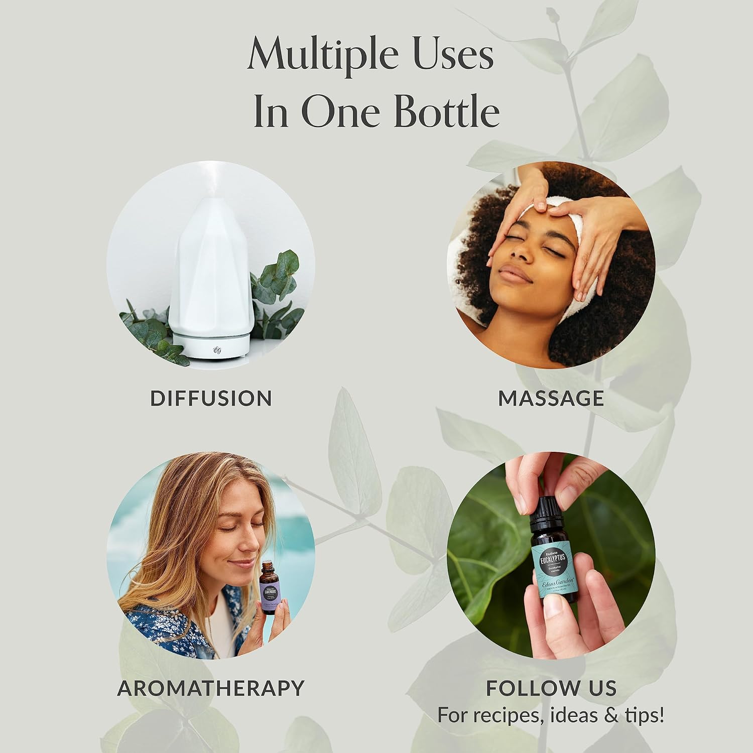 Edens Garden Beach House 100% Pure Essential Oil Blend Roll-On (.33 fl oz)