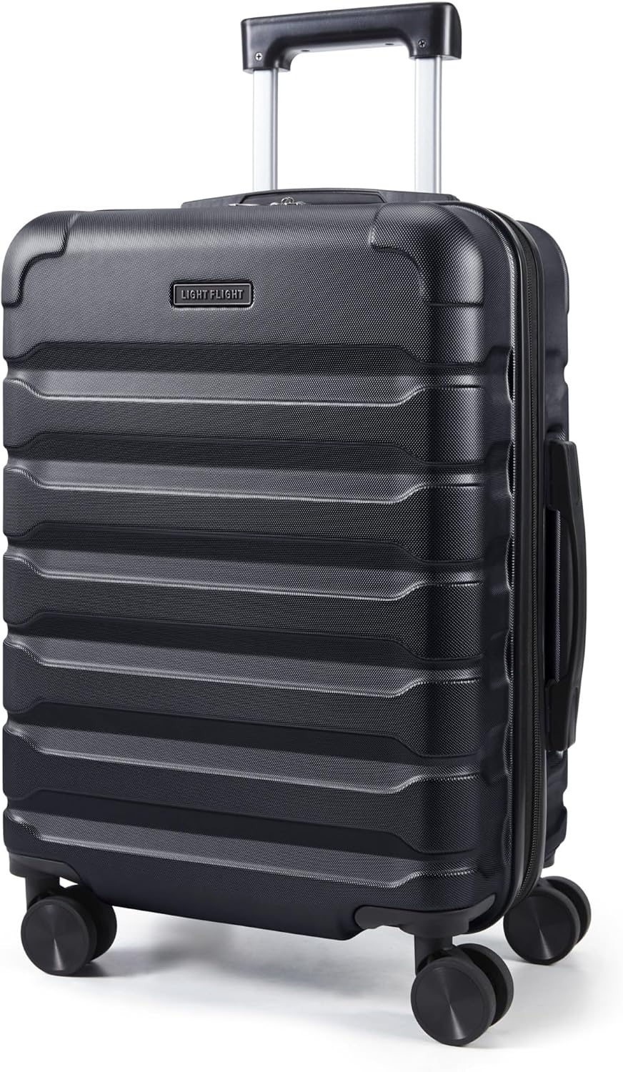 LIGHT FLIGHT Carry On Luggage, 20" Carry-On Suitcase, Deep Green | 20" Expandable Carry On Suitcases with Wheels, Lightweight Luggage, Durable Hard ShellRolling Suit Case for Men Women Travel