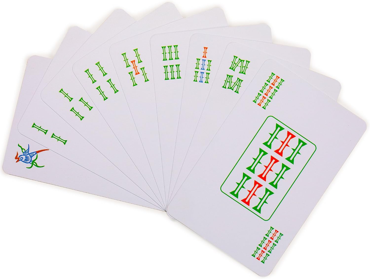 Yellow Mountain Imports Chinese Traditional Mahjong Playing Cards - 144 Card Set