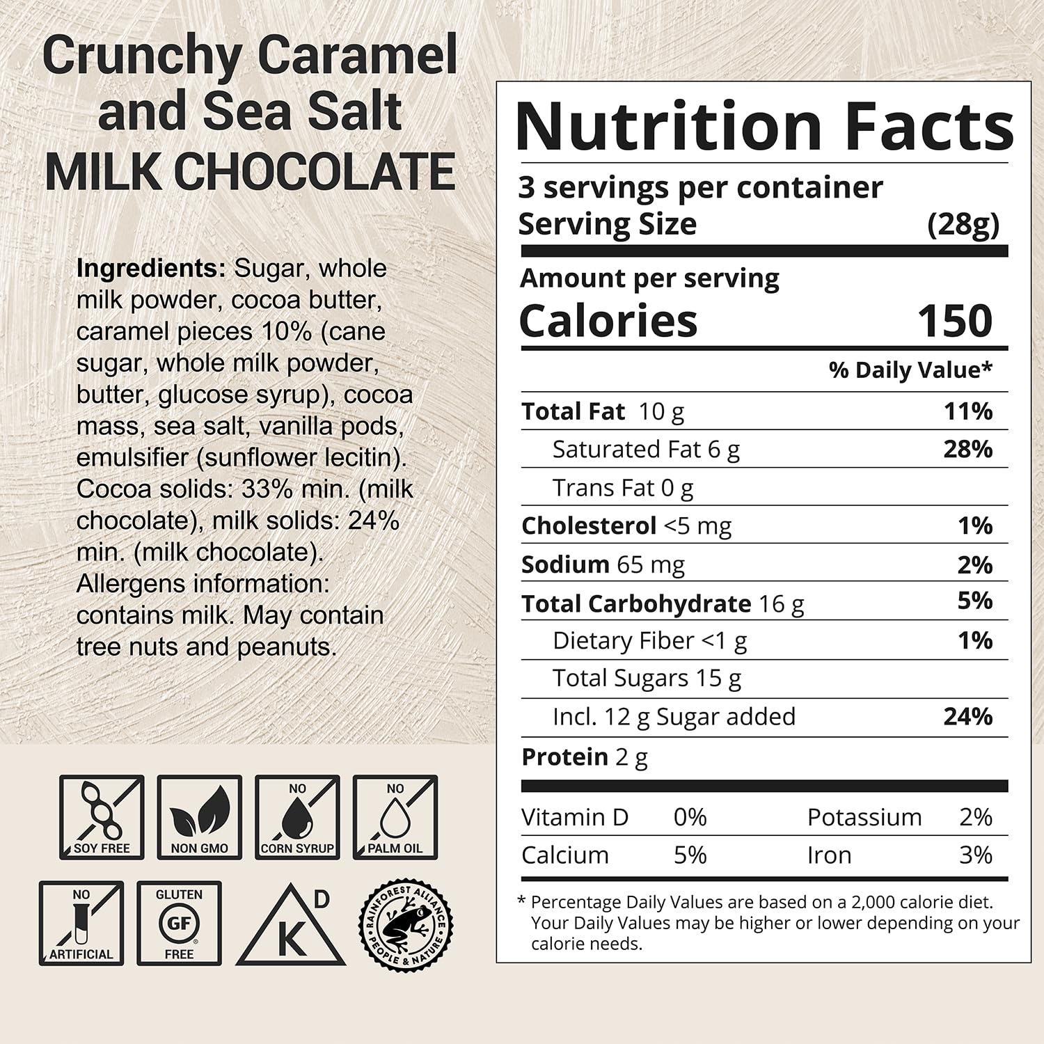 MilkBoy Swiss Chocolates Milk Chocolate Bars, Caramel Salt - 3 oz, 5 Pack | Premium gourmet treat with crunchy caramel and sea salt. Gluten free. Non-GMO. Kosher. Crafted in Switzerland.