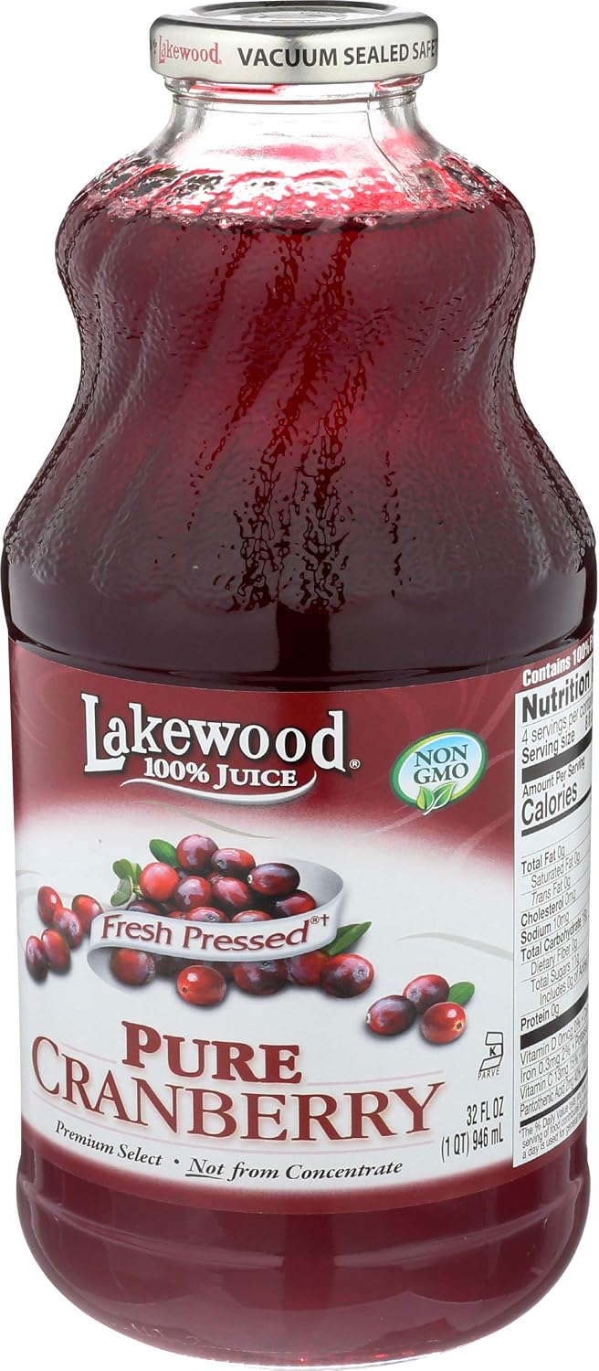 Lakewood, Juice Black Cherry Pure, 32 Fl Oz