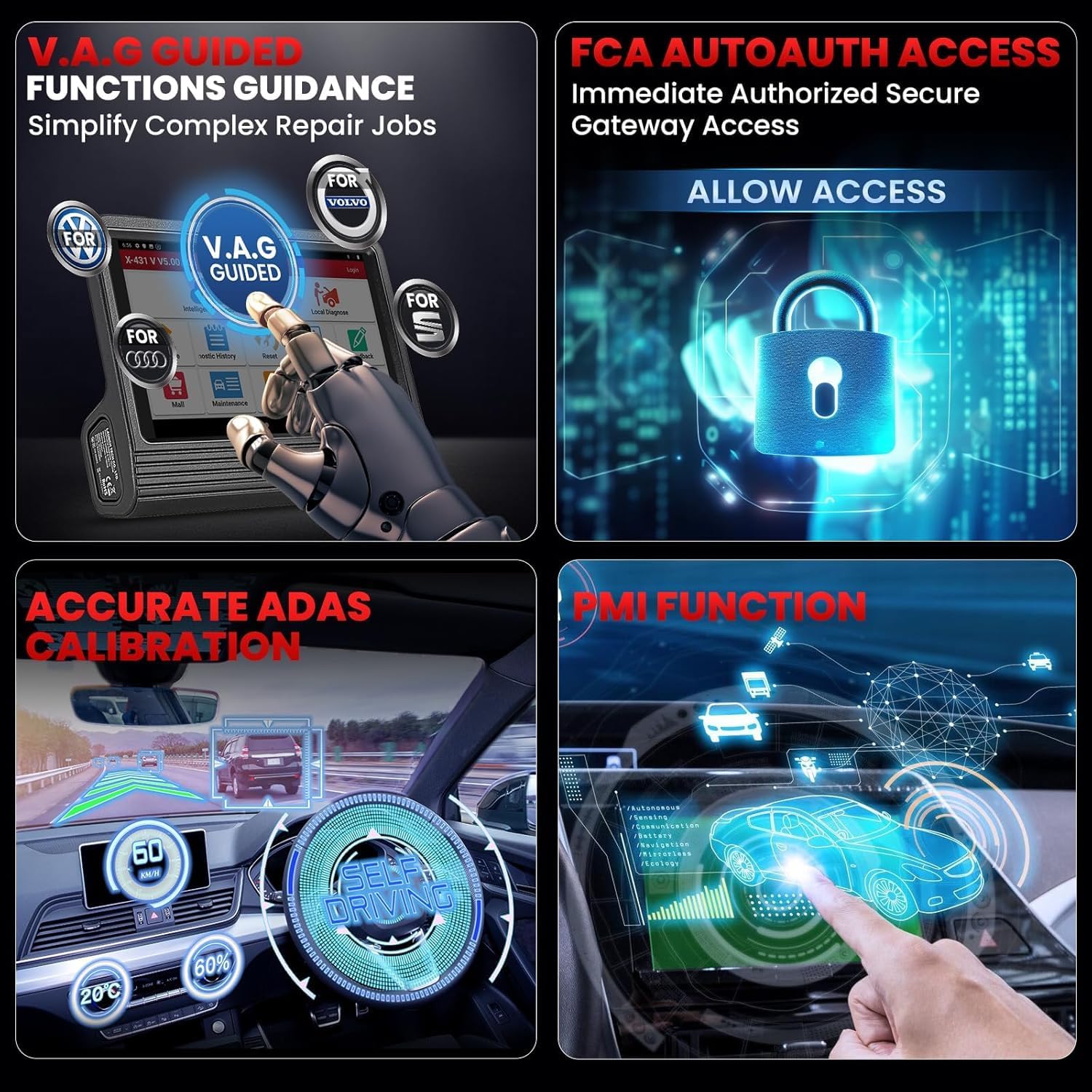 LAUNCH X431 PRO V5.0, 2026 New Bluetooth Bidirectional Scan Tool, ECU Code | 38+ Services, All-in-One Full System Automotive Scanner Diagnostic Tool