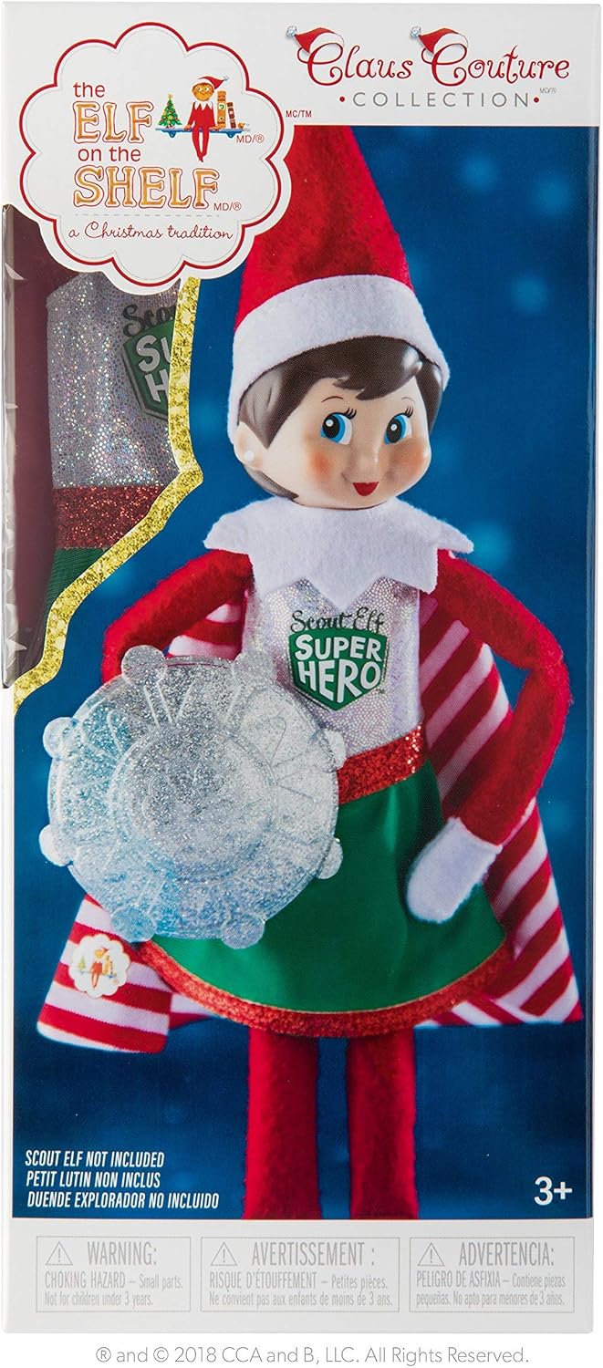 Claus Couture Collection Scout Elf Superhero Girl