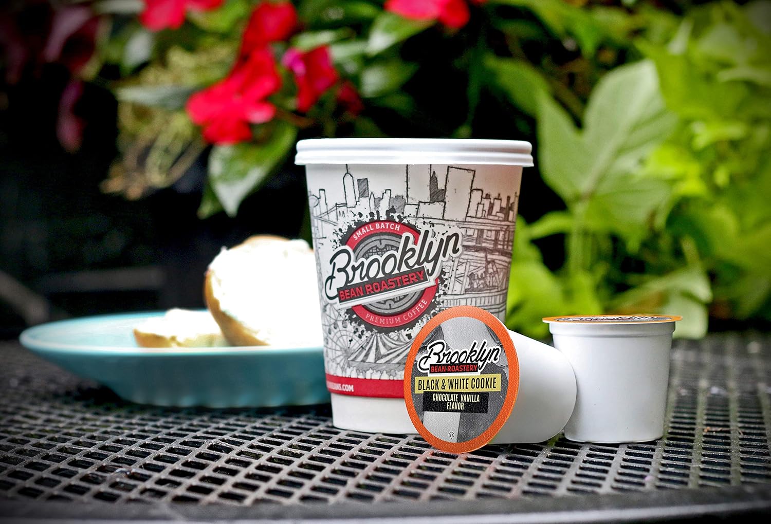 Brooklyn Beans Colombian Gourmet Coffee Pods - Compatible with Keurig K Cup Brewers Including 2.0 Machines, 40 Count, Rich and Smooth Colombian Medium Roast