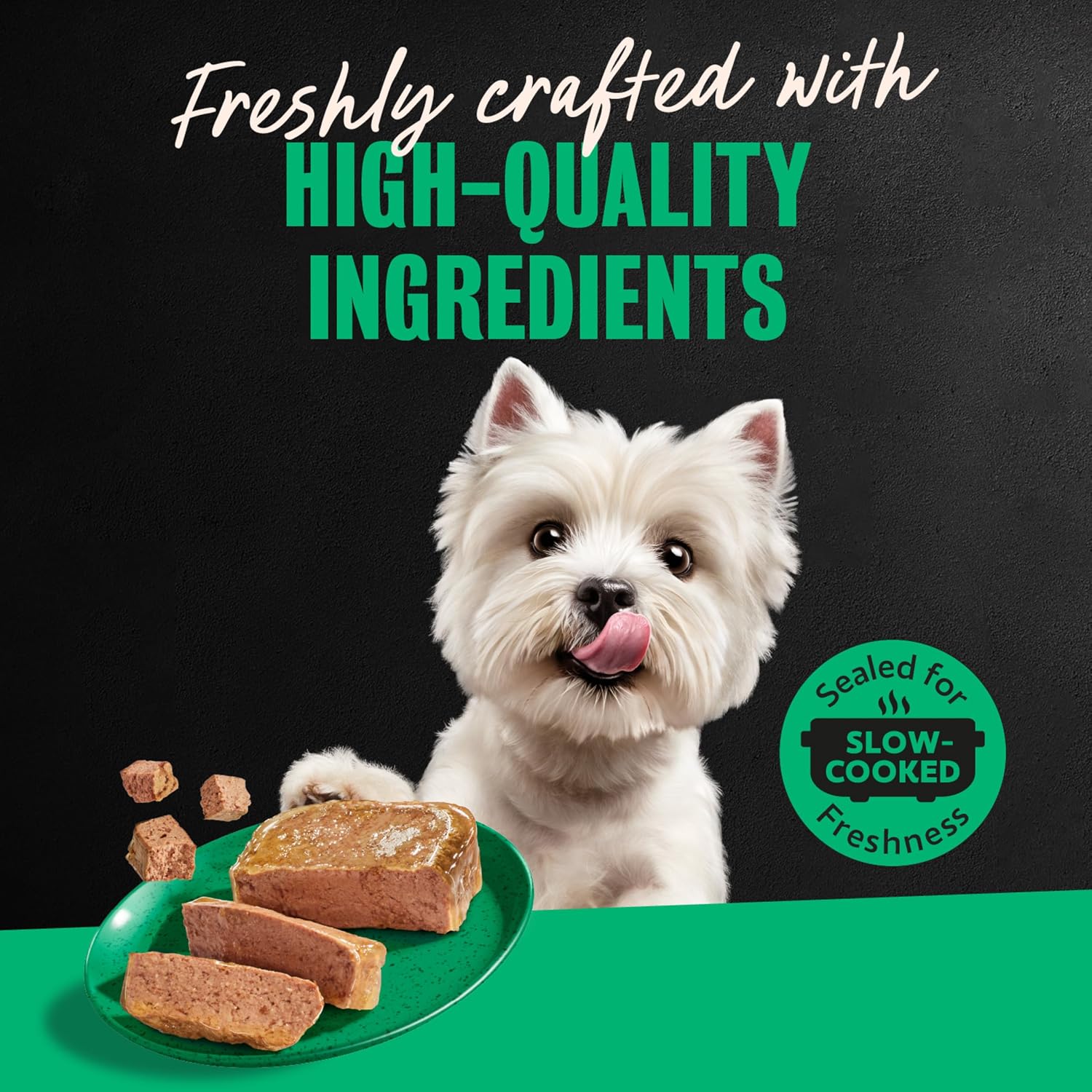 Cesar Wet Dog Food, Steak Lovers Variety Pack, 3.5 oz, 36 Count | Real meat #1 ingredient, easy peel trays, 100% complete & balanced, no fillers, no added sugar, no artificial flavors