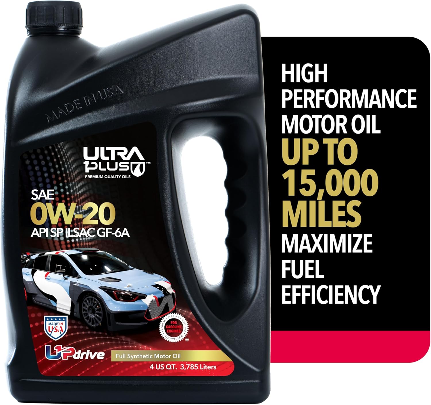 SAE 5W-30 Full Synthetic Motor Oil API SP ILSAC GF-6A 1 Gallon