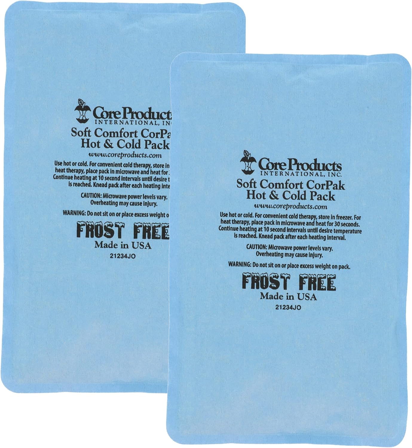 Reusable Hot & Cold Therapy Pack for Knee Back & Shoulder Pain-Trisectional | Flexible reusable therapy pack delivers soothing hot or cold therapy to help relieve pain, swelling, and muscle soreness.