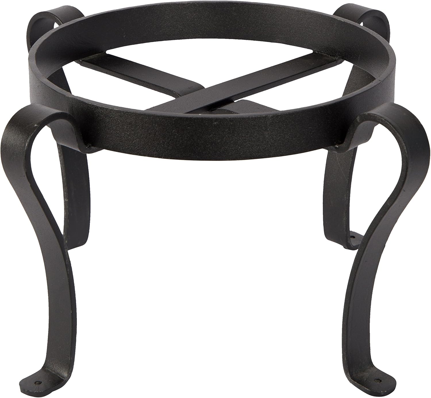 Achla Designs Patio Flower Pot Plant Stand, 18-in H Black