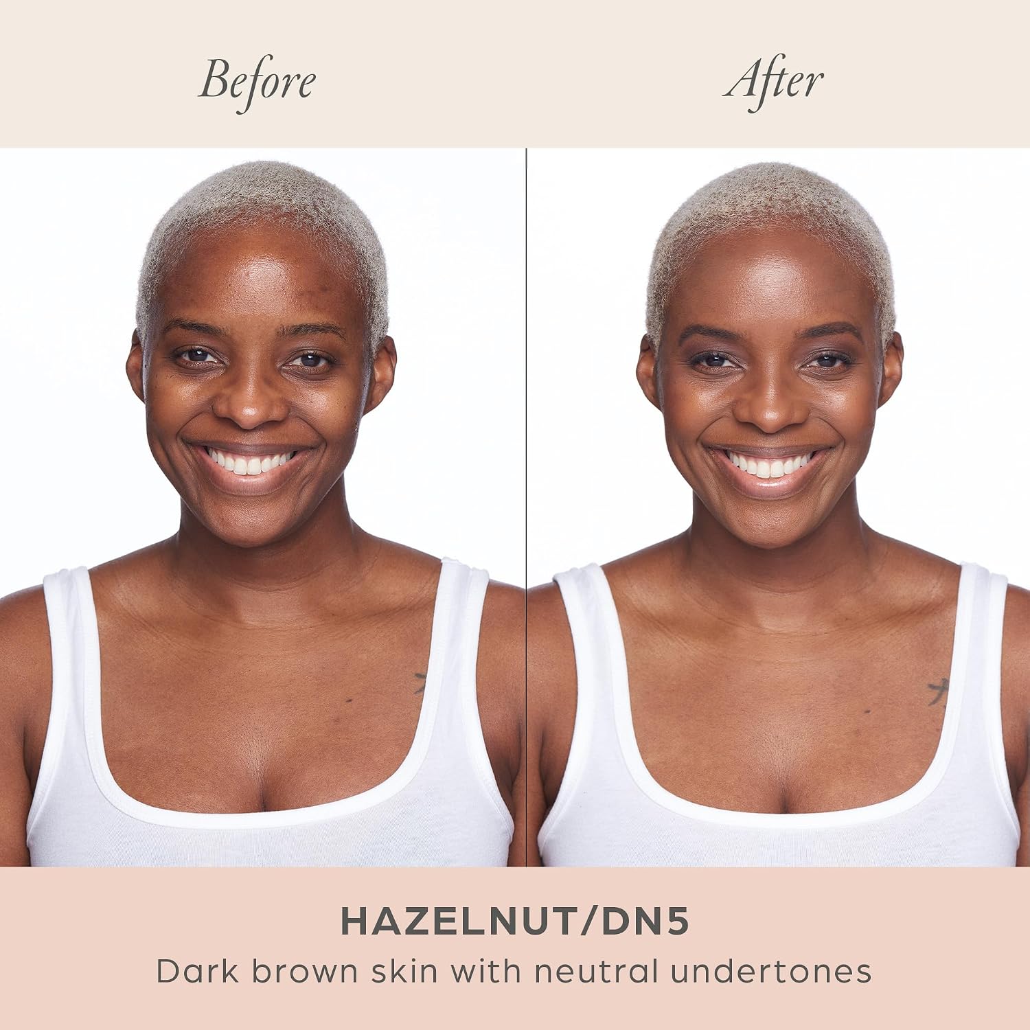 PÜR MINERALS 4-in-1 Love Your Selfie Foundation & Concealer - Longwear Medium-to-Full Coverage Liquid Makeup Foundation with Hydrating Blend for Refined-Looking, Natural Beauty Glow & Skin Texture