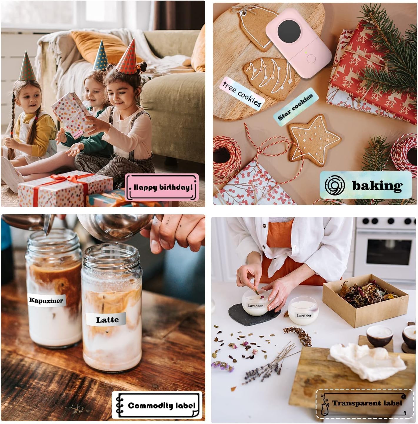 Phomemo Label Maker, D30 Bluetooth Mini Label Maker Machine with Tape