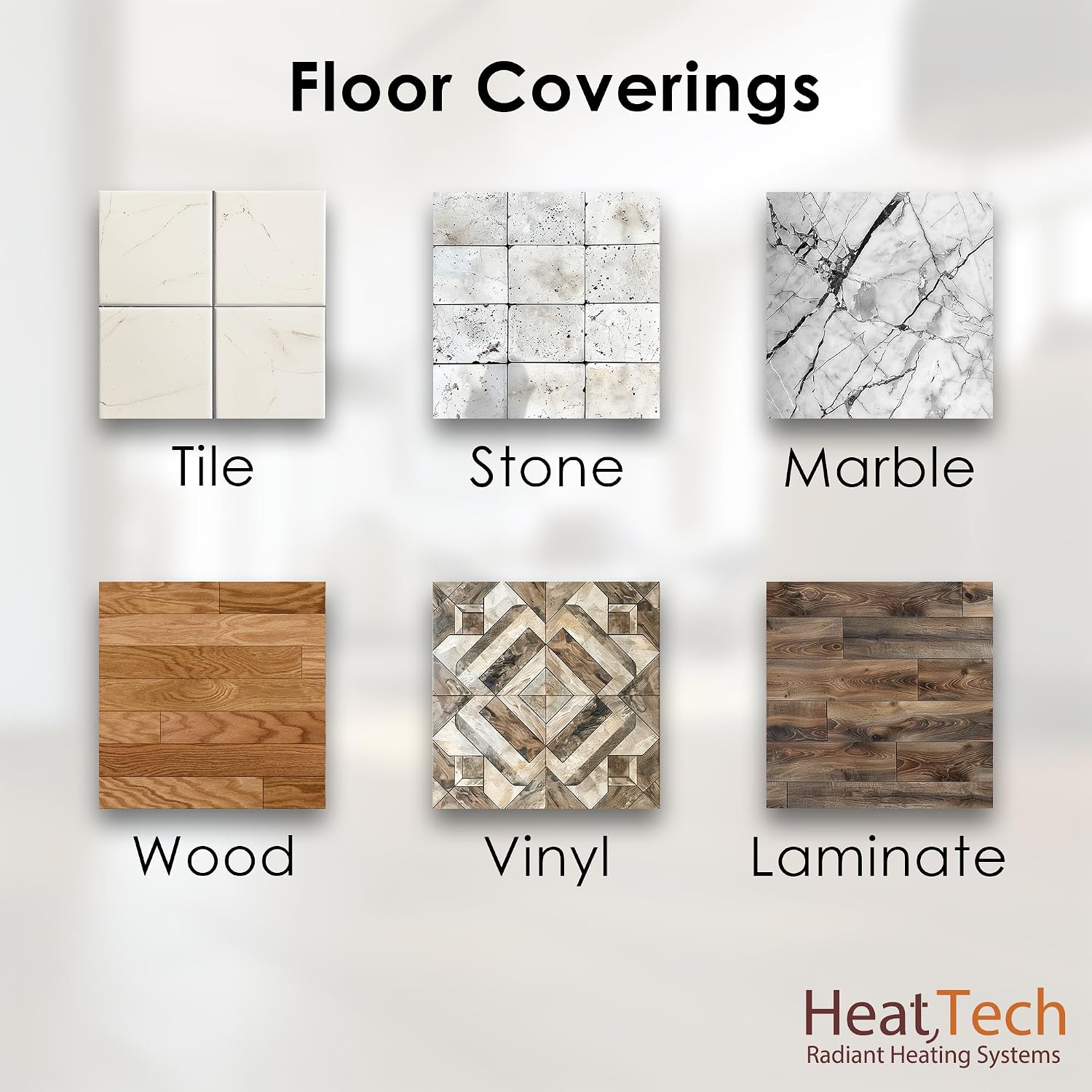 35 sqft Floor Heating Mat Kit, 120V Electric Radiant Floor Heat Heating Mat System with Adhesive Backing, Aube TH115-AF-120S Programmable Floor Sensing Thermostat w/Floor Sensor. Tile, Stone, Marble
