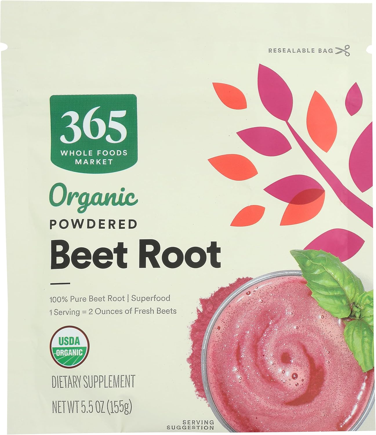 Whole Foods Market, Organic Beet Root, 5.5 oz