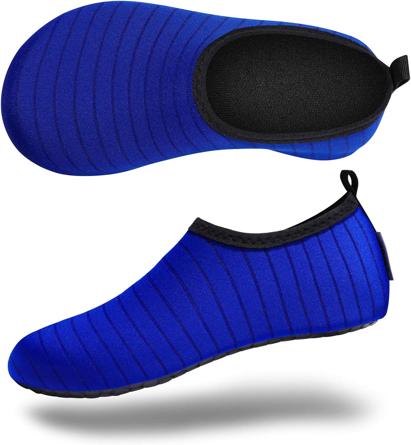 VIFUUR Water Shoes for Men Women Barefoot Quick Dry Aqua Socks Slip On | Lightweight, Breathable Upper, Flexible Sole, Drainage Design, Easy Slip-On Fit for Water Activities