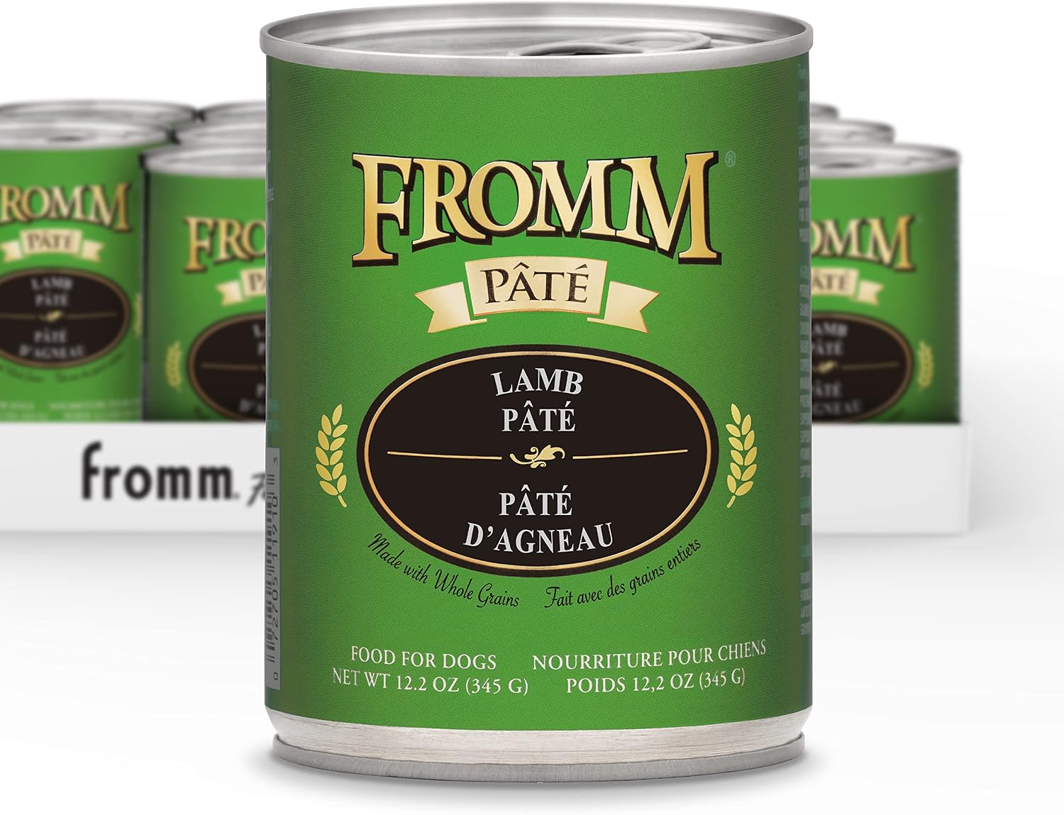 Fromm Venison & Lentil Pate Dog Food - Premium Wet Dog Food - Venison Recipe - Case of 12 Cans
