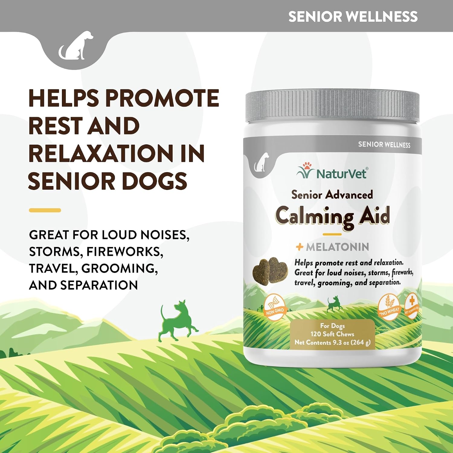 NaturVet Quiet Moments Calming Drops for Cats & Dogs - 2 Oz