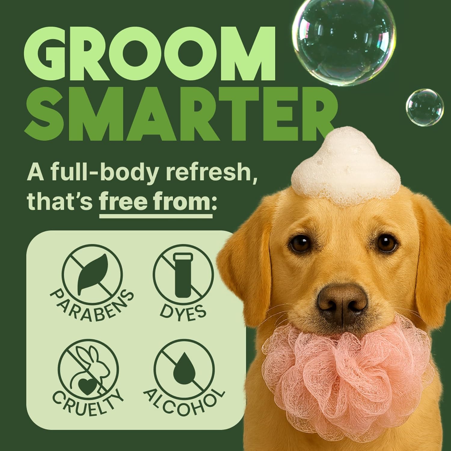 TropiClean Deodorizing Dog Shampoo, Berry & Coconut Scent, 2.5 Gallon