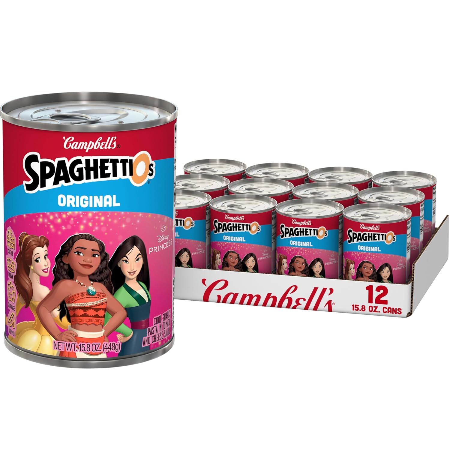 SpaghettiOs Original Canned Pasta, 15.8 oz Can (Pack of 4)
