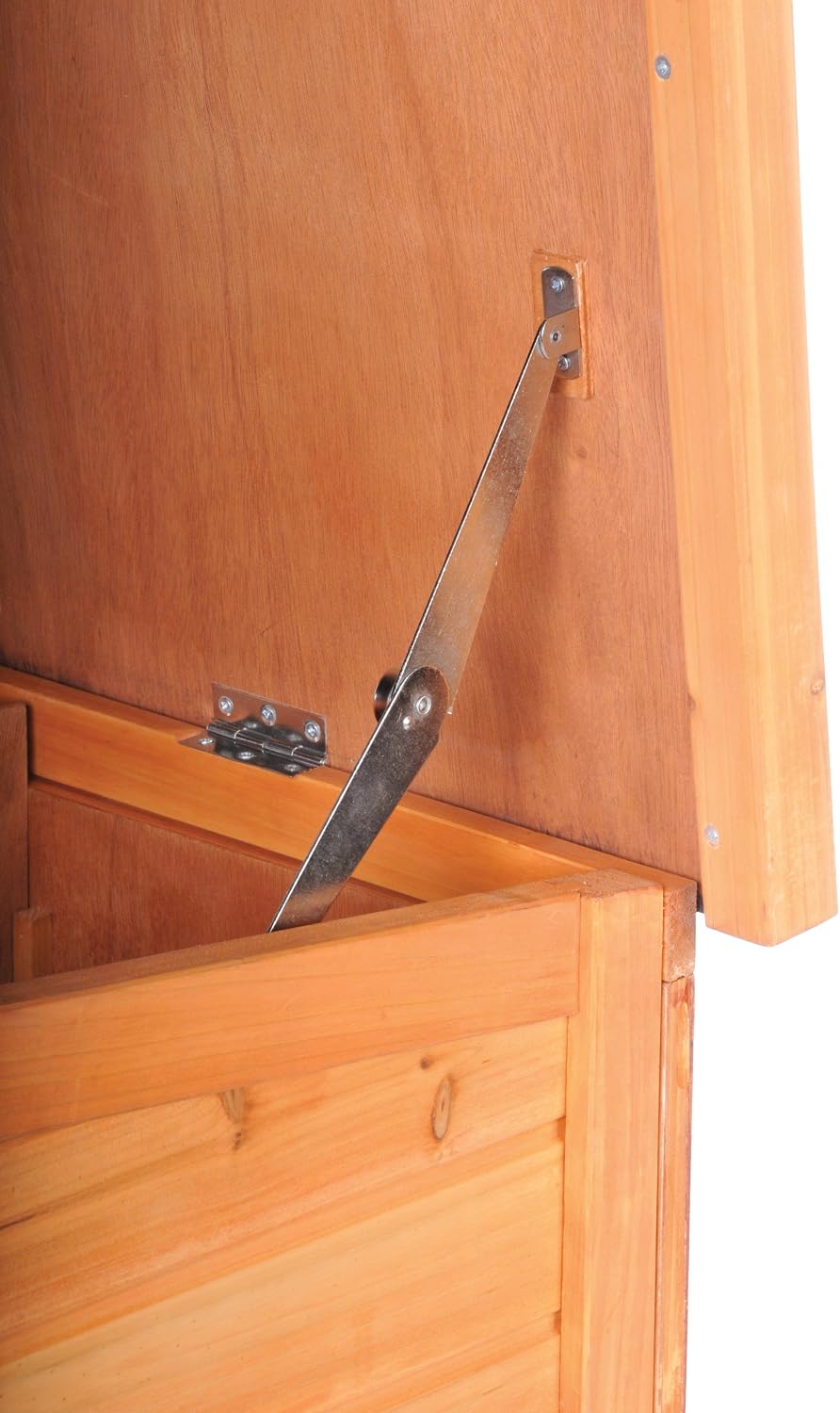 Prevue Hendryx Prevue Pet Products Small 460 Rabbit Hutch, Stained Wood