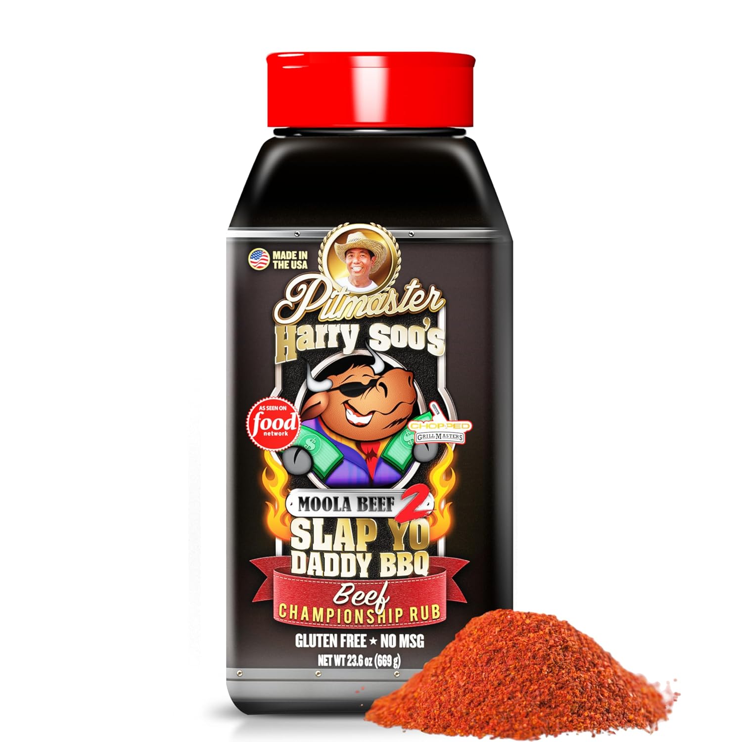 Slap Yo Daddy BBQ Rub Seasoning Jailbird Chicken - Award-Winning Poultry Seasoning Chicken Rub for Grilling and Smoking From Pitmaster Harry Soo - No MSG, Gluten-Free - 9.8 oz