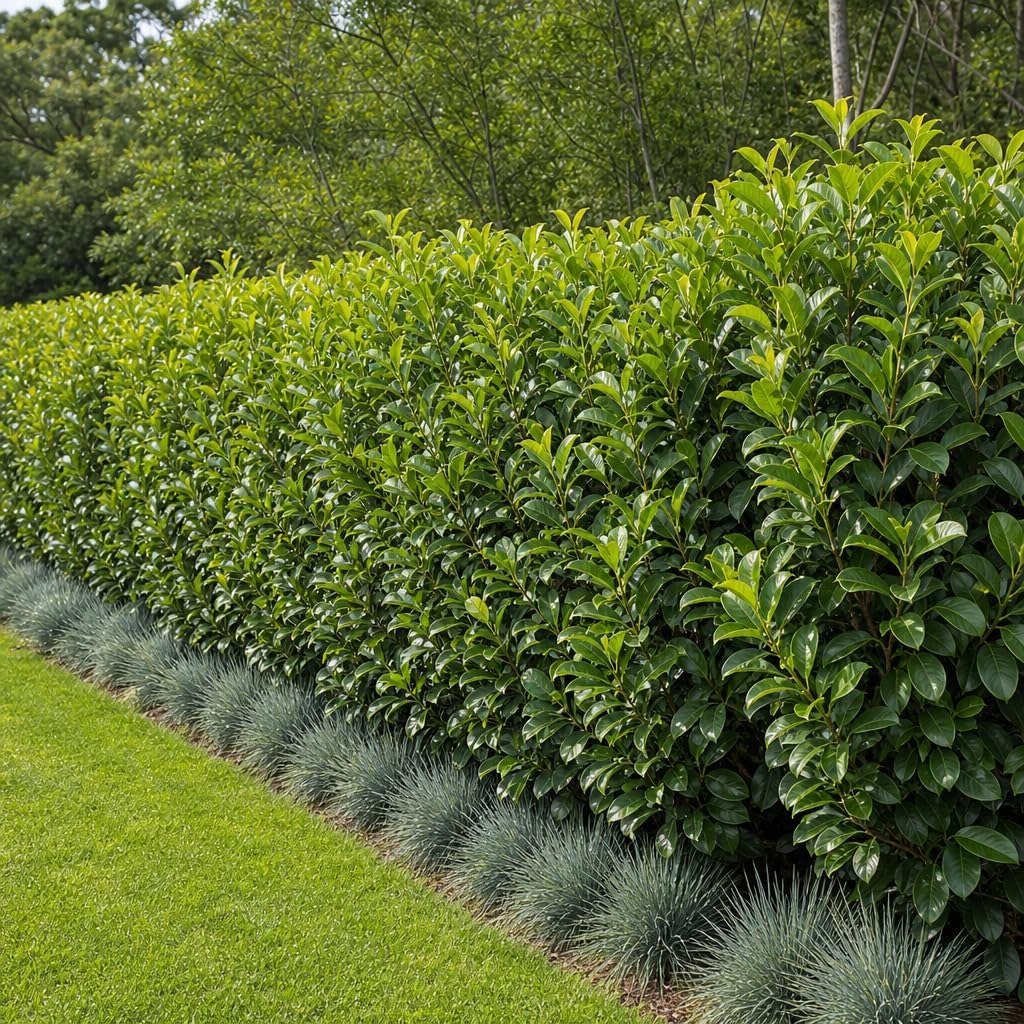 Viburnum Odoratissimum | 20 Live Plants | Fast Growing Shrub, Dense Evergreen Foliage, Fragrant White Flowers, Privacy Hedge, Low Maintenance, Drought Tolerant, Year-Round Interest