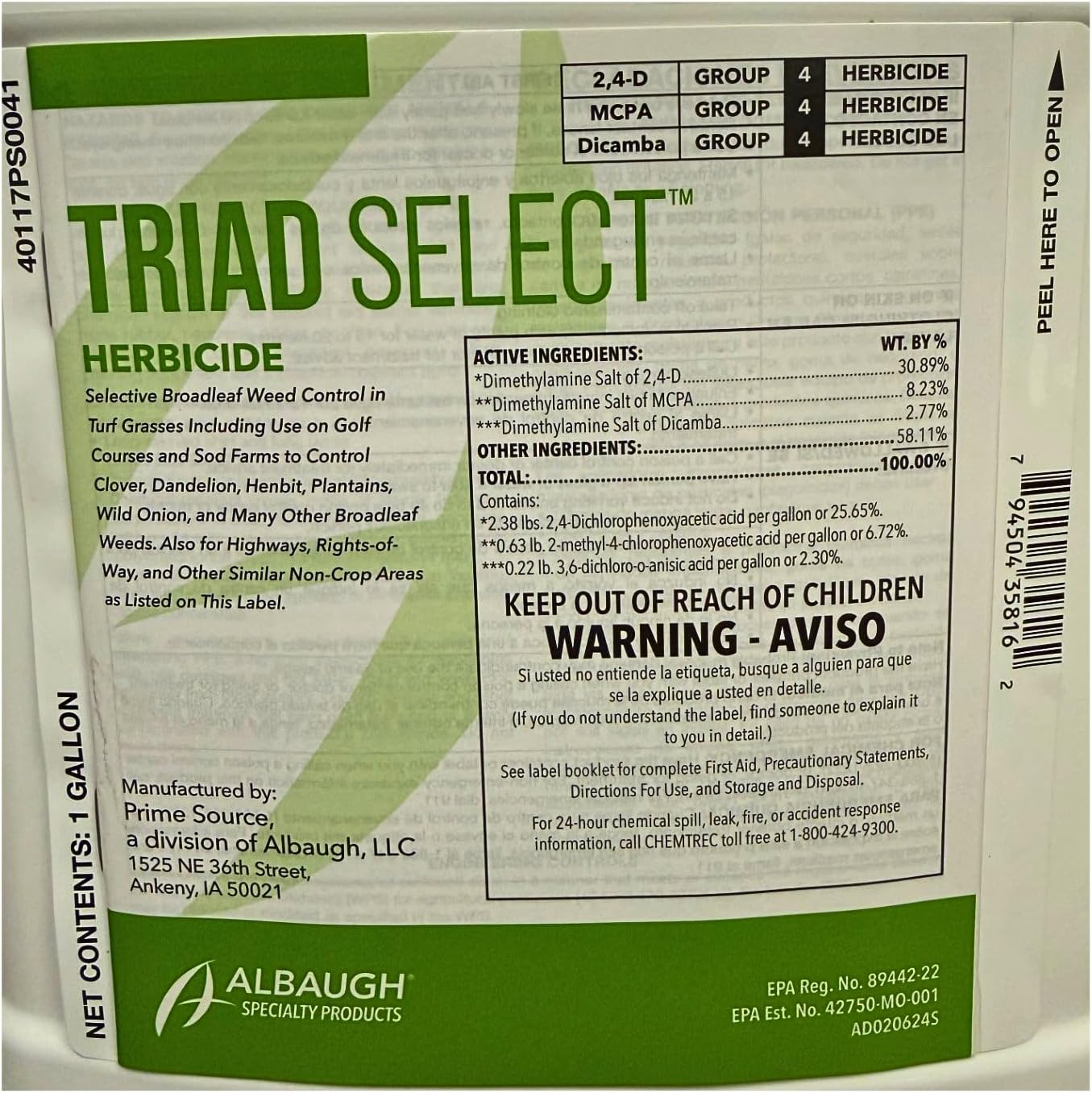 Triad Select 1 Gallon