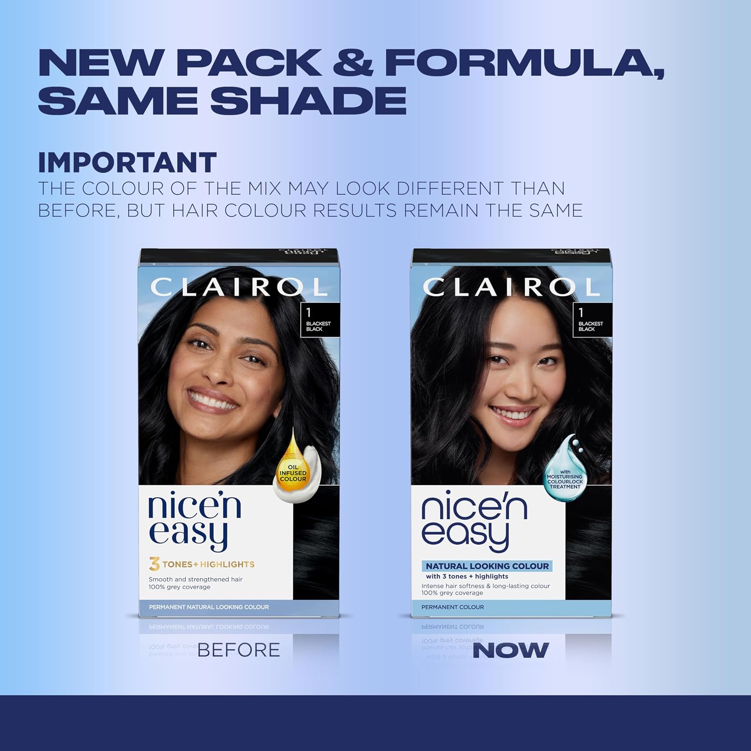 Clairol Nice'n Easy Permanent Hair Dye, 6A Light Ash Brown | Pack of 3