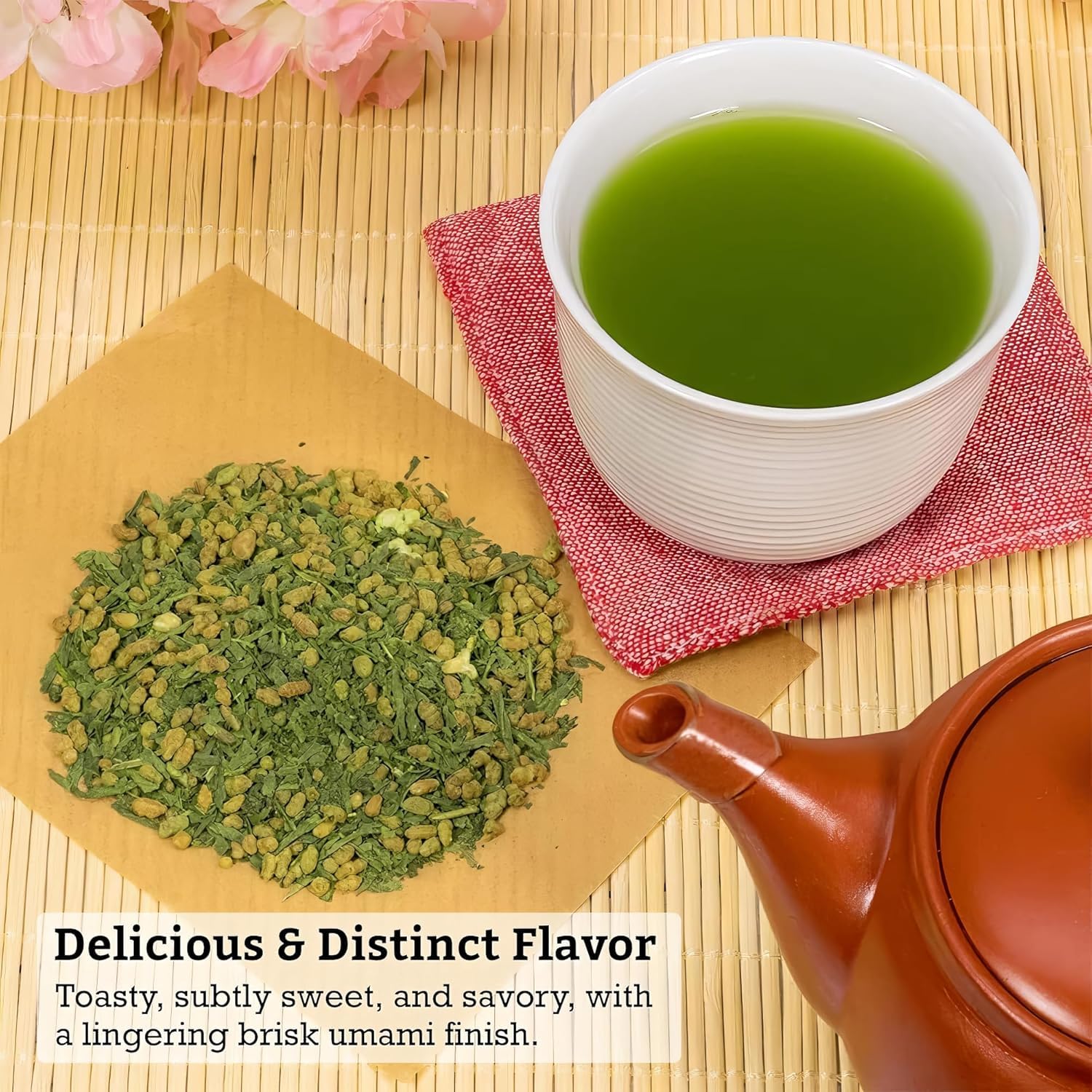 SUGIMOTO TEA Japanese Sencha Fukamushi Green Tea Loose Leaf Bulk 1.0 lb (454 g)