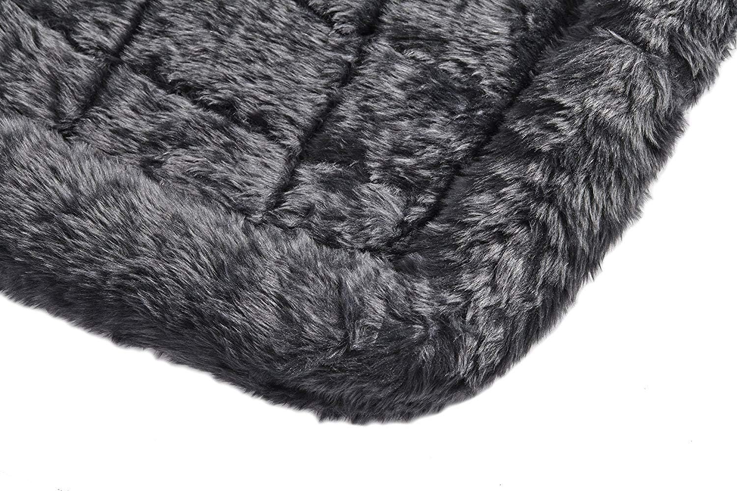 MidWest Homes for Pets QuietTime XXS Dog Bed – Cinnamon Faux Fur Bolster, Ultra-Soft and Machine Washable, Fits 18-Inch Crates and Carriers, for Small Dogs and Cats
