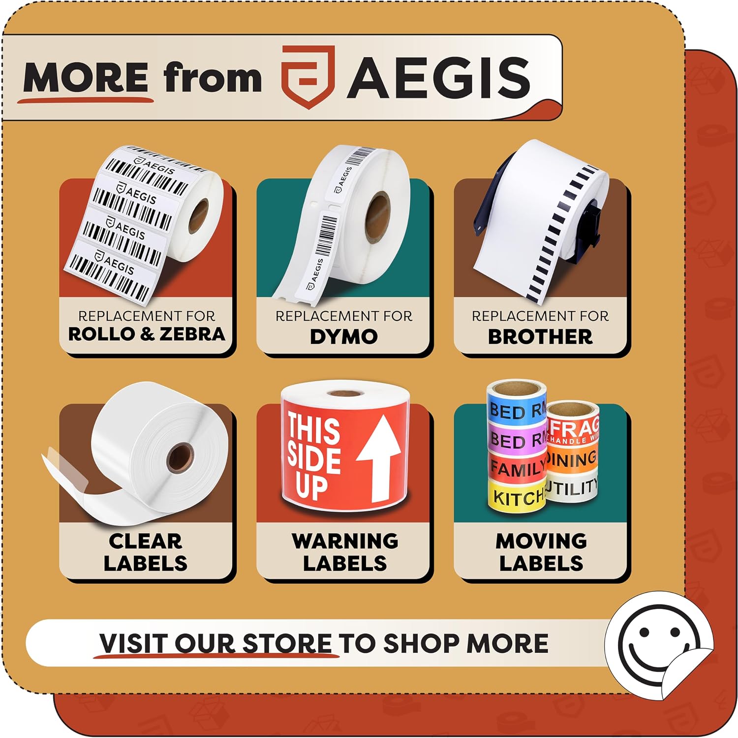 Replacement for DYMO 30256 (8 Rolls, 2400 Labels) 2 5/16" X 4" | Direct Thermal Shipping Labels - Compatible With LabelWriter 450, 450 Turbo, 4XL Printers (NOT 550, 5XL) - Aegis Adhesives