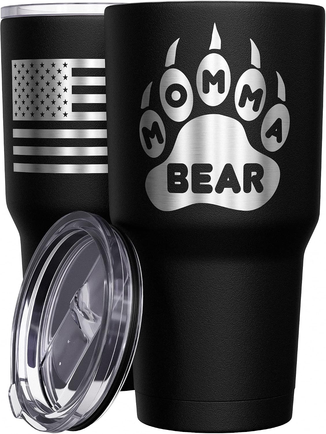 We The People Holsters - 1776 Betsy Ross Flag - Betsy Ross Mug - American Flag Coffee Travel Mug - American Flag Tumbler - Double Insulated Tumbler - 30 oz