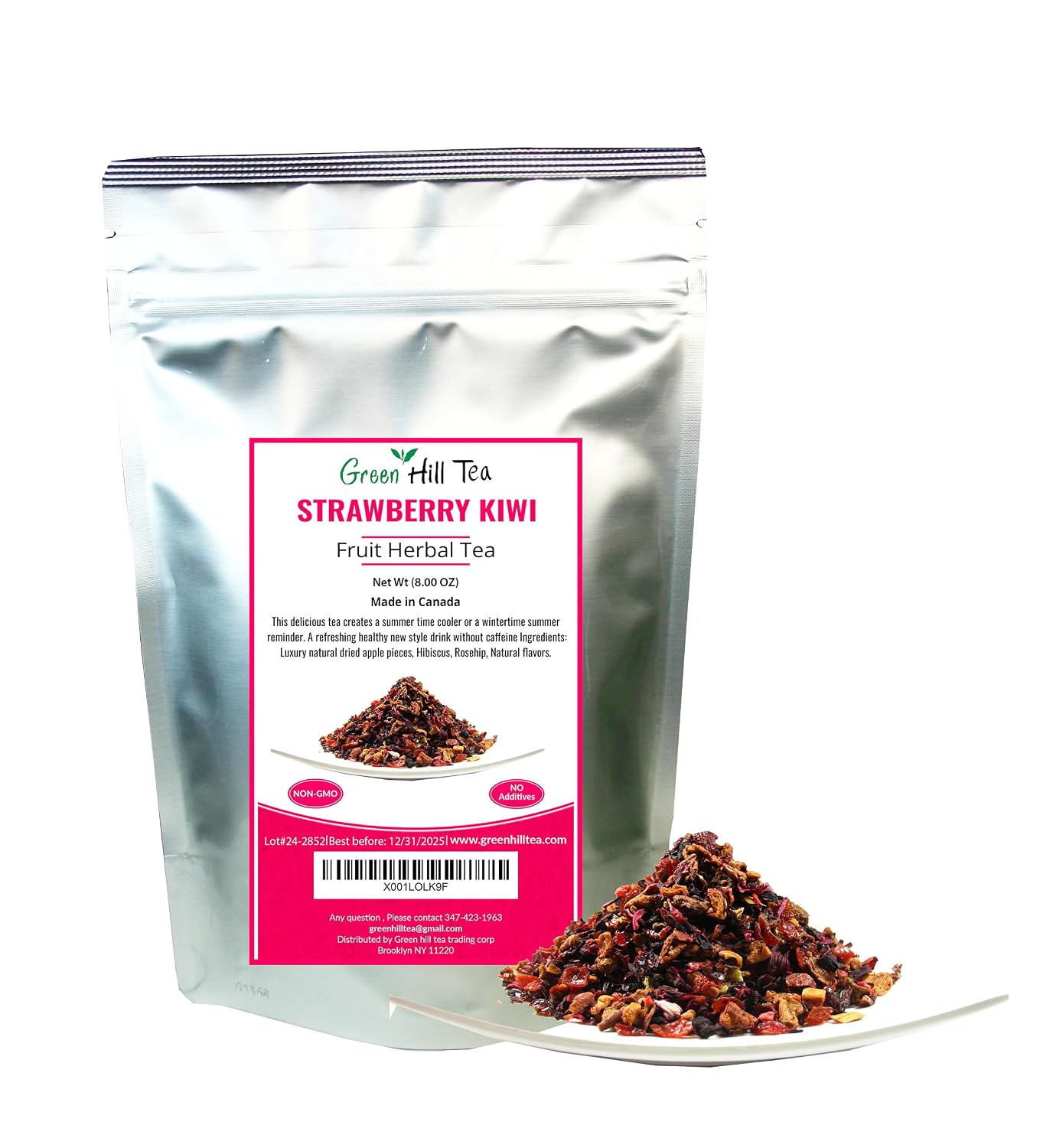 Green Hill Tea Osmanthus Flower Dried – Premium– Fragrant Osmanthus Dried Flowers -Loose Leaf Tea – 100% Pure, Natural, Non-GMO – Great for Brewing, Baking & Infusions 4 OZ