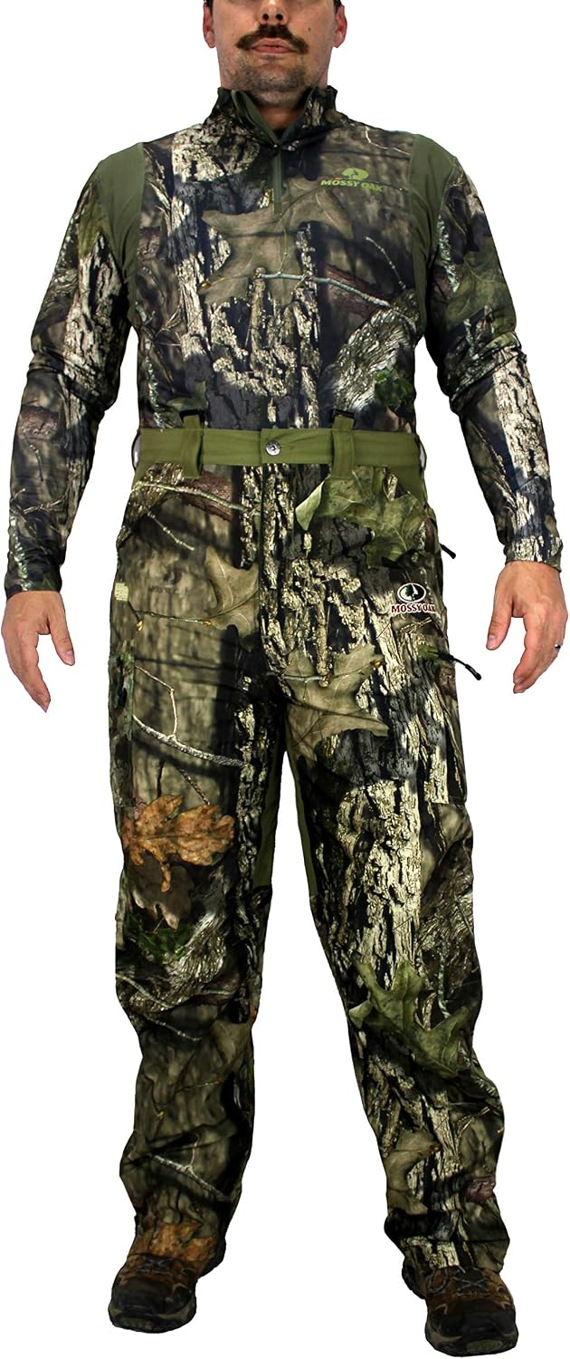 Piedmont Waterproof Convertible Camo Hunting Bib Pant (MO Break Up Country, XL)