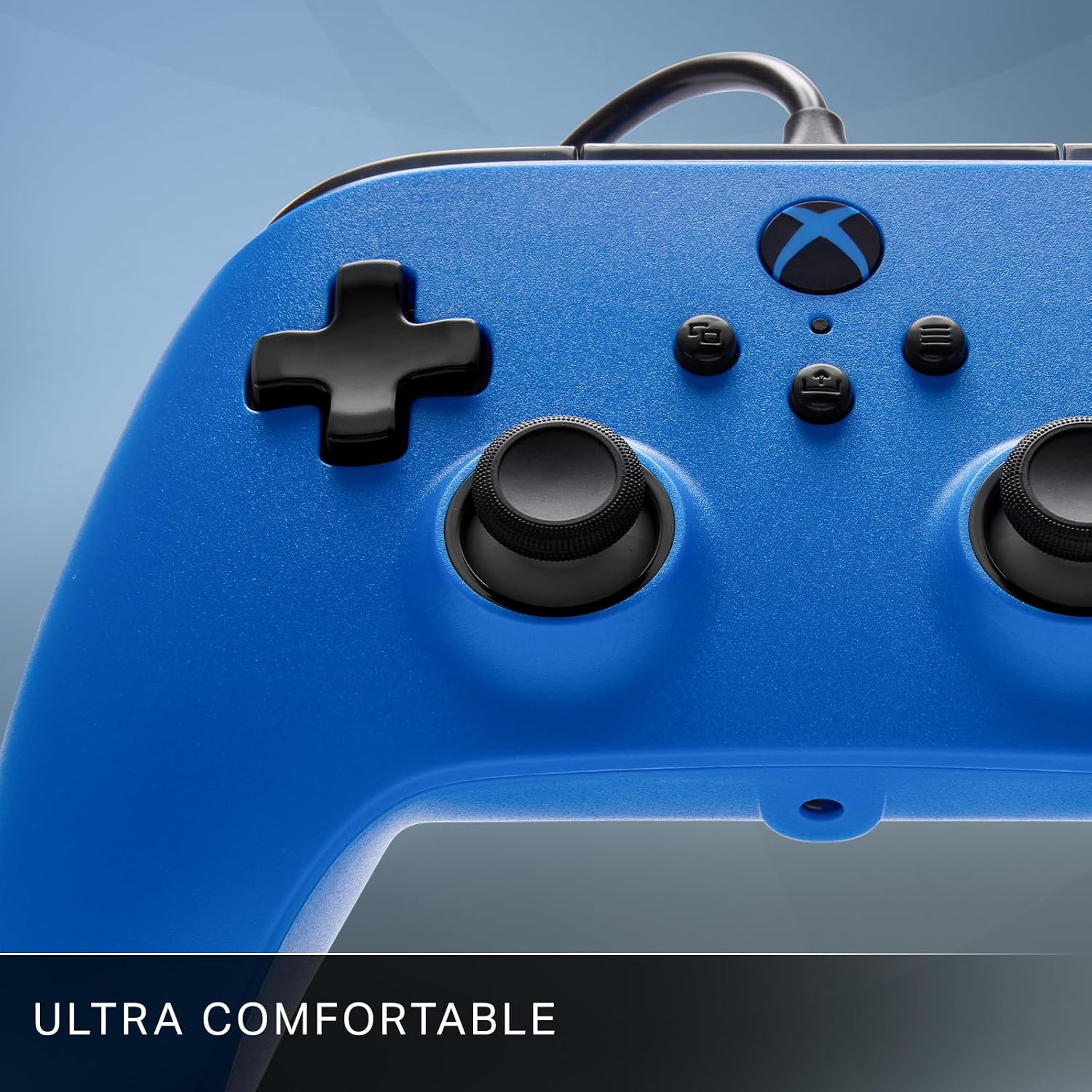 PowerA Wired Controller for Xbox Series X|S - blue, gamepad, video game/gaming controller, works with Xbox One, Officially Licensed