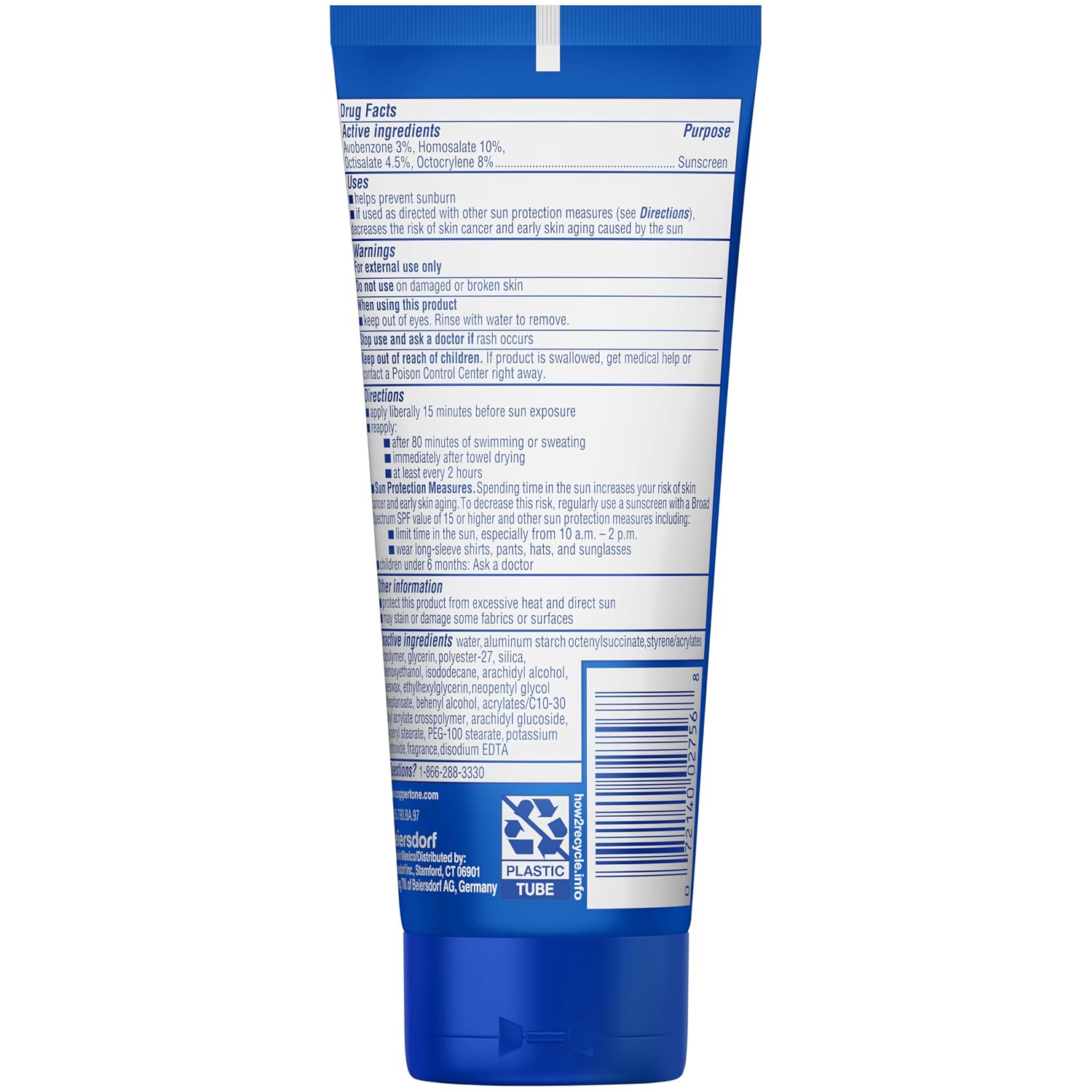 Coppertone SPORT Sunscreen Lotion SPF 30, 7 FL OZ | Sunscreen Lotion with Vitamin E, Sweat, Heat and Water Resistant, PABA, Oxybenzone, Octinoxate, Paraben and Dye Free