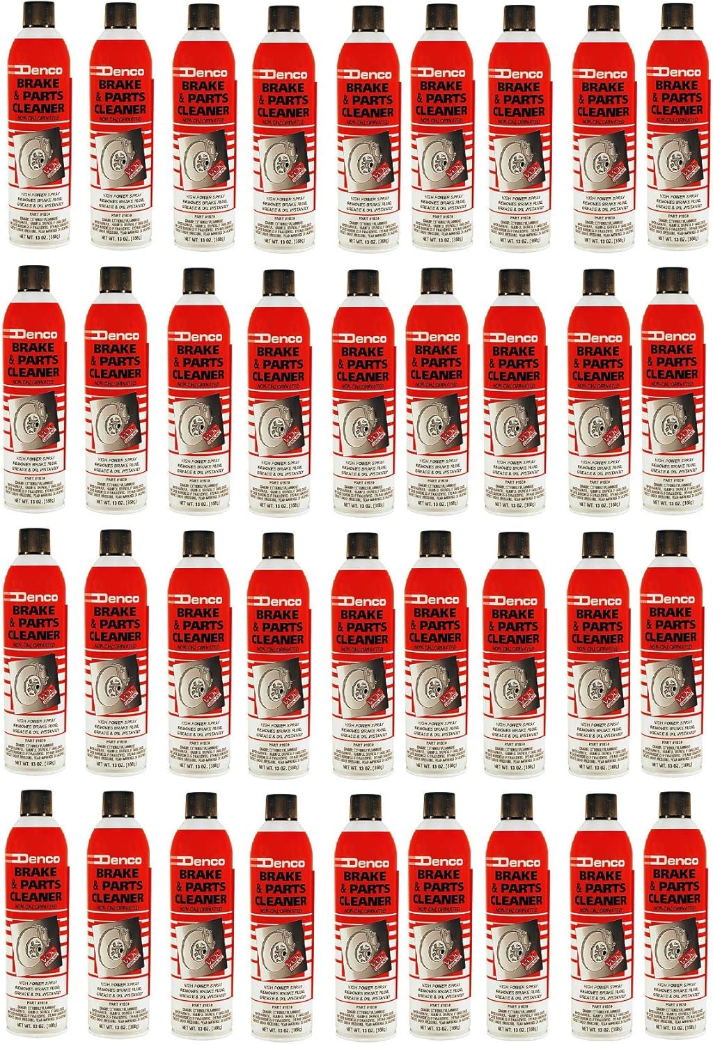Denco 1930 Brake & Parts Cleaner, Non-Chlorinated, 13oz, 12-Pack