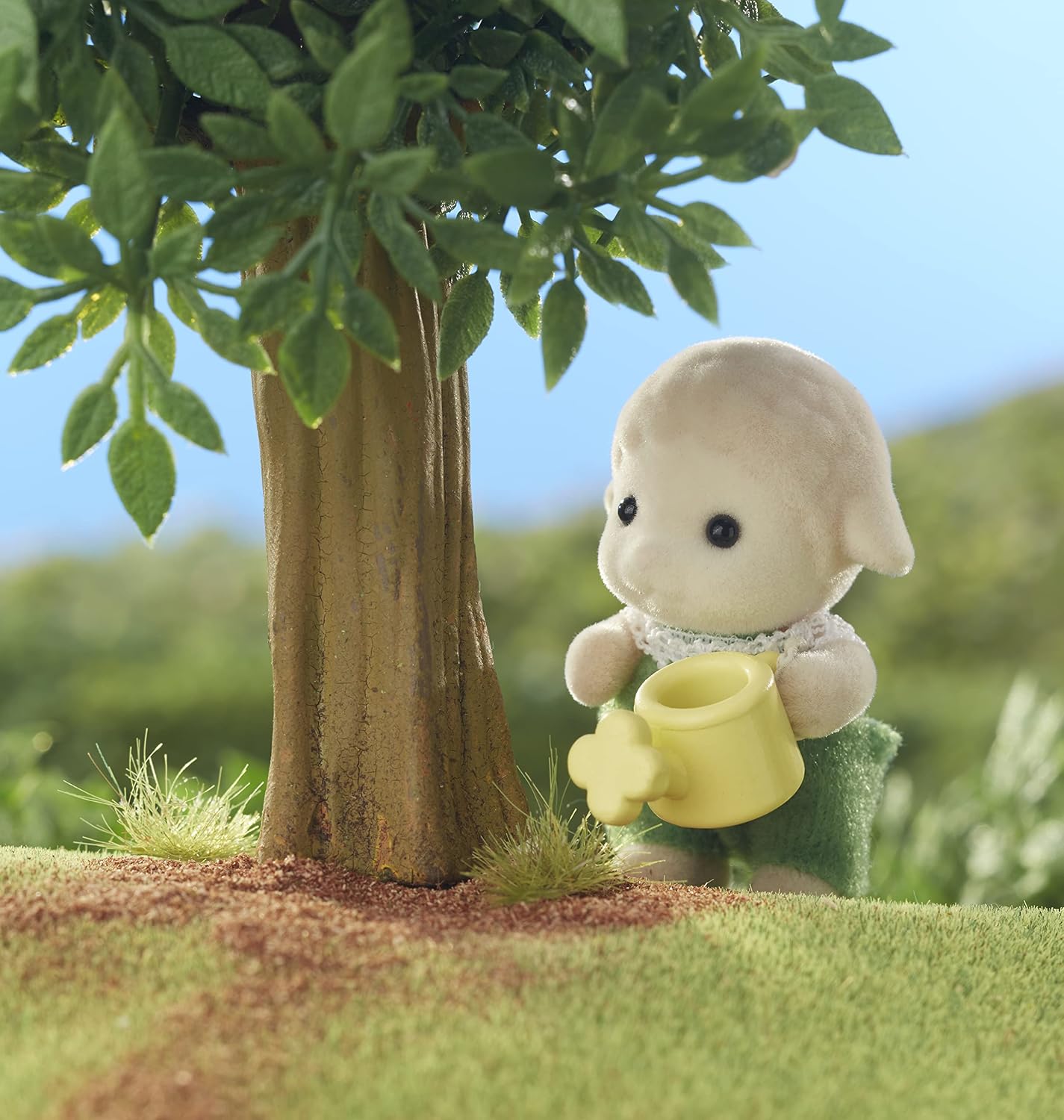 Sylvanian Families Epoch Doll [Silk Cat Baby] Ni-89 ST Mark Certified, for Ages 3 and Up, Toy, Doll House, Sylvanian Families, Epoch
