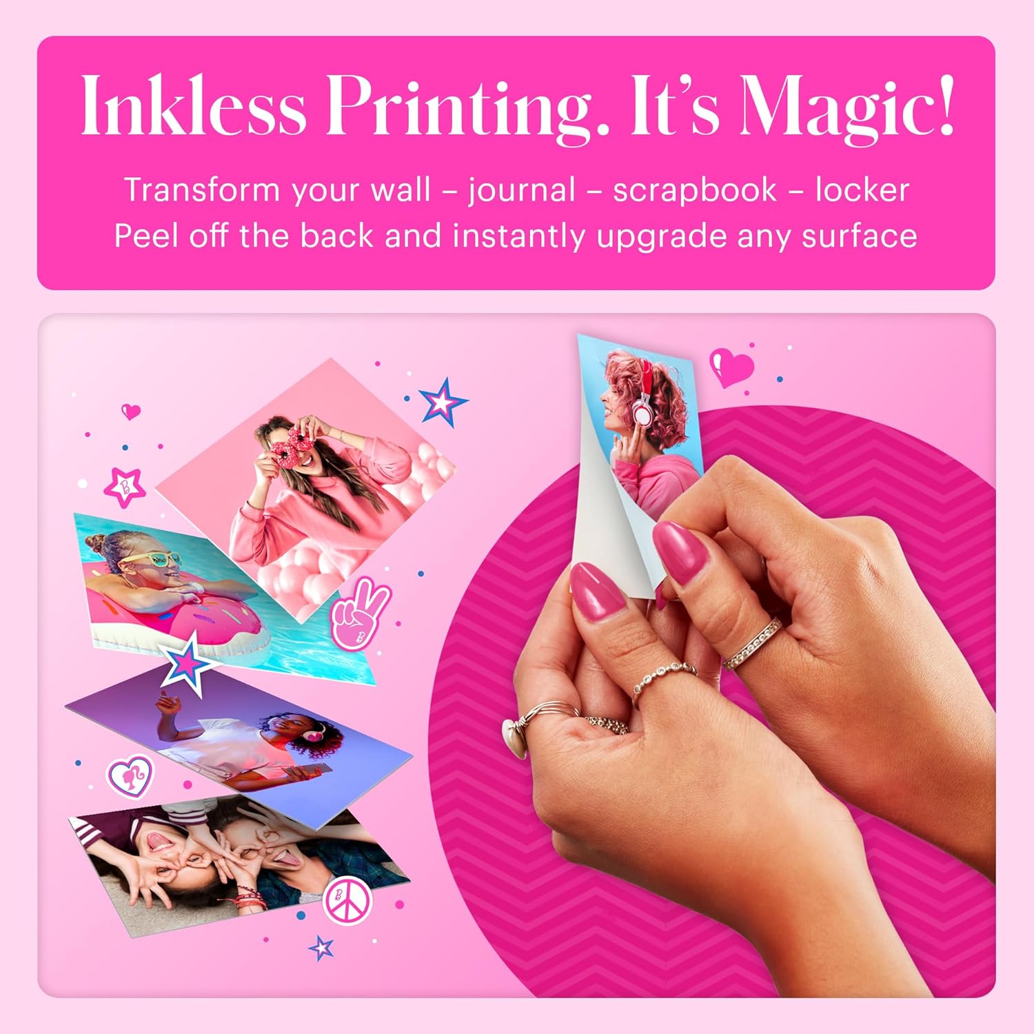 KODAK Step Instant Smartphone Photo Printer, Portable Mini Color Wireless Mobile Printer, Zink 2x3” (5.1x7.5 cm) Sticky-Back Photos