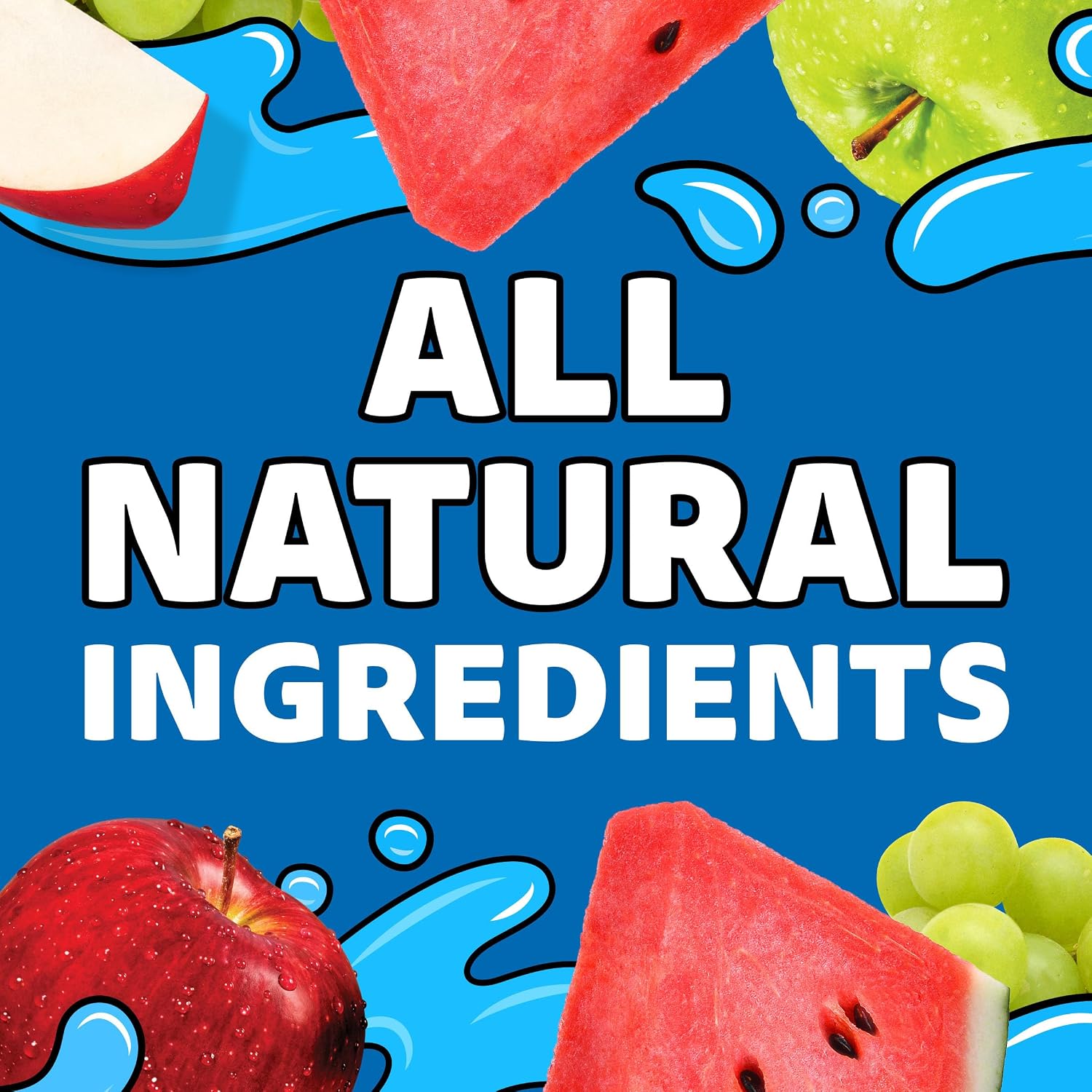 Capri Sun 100% Juice from Concentrate, 10 Pouches Apple Juice, 6 fl oz | for School Lunches and On-the-Go Hydration, All Natural Ingredients, No Artificial Colors, Flavors Or Preservatives